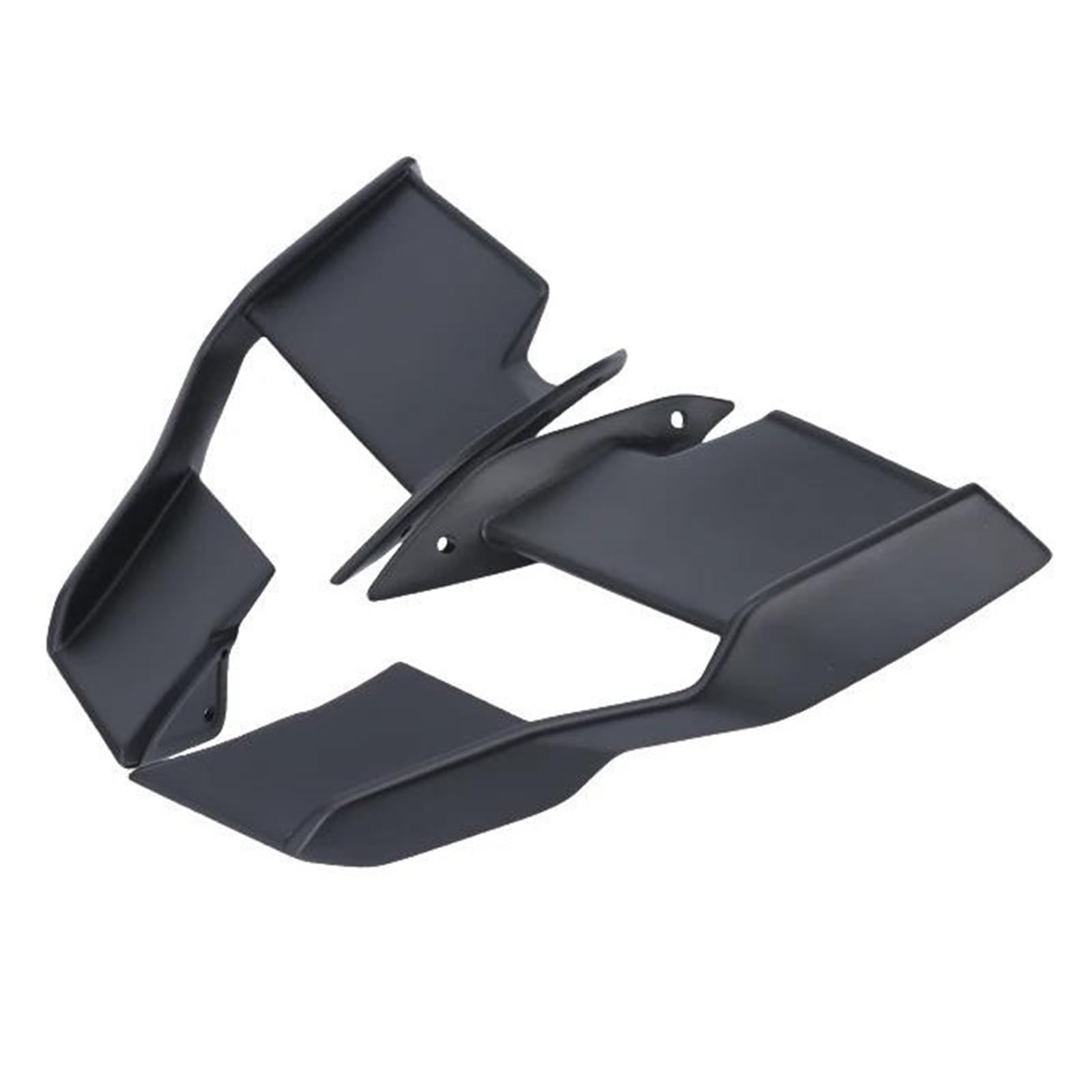 Motorrad Spoiler Für S1000R M1000R 2021-2023 Motorräder Verkleidung Seite Winglet Aerodynamische Flügel Kit Spoiler Zubehör(Matte Black) von CEIKOPQS