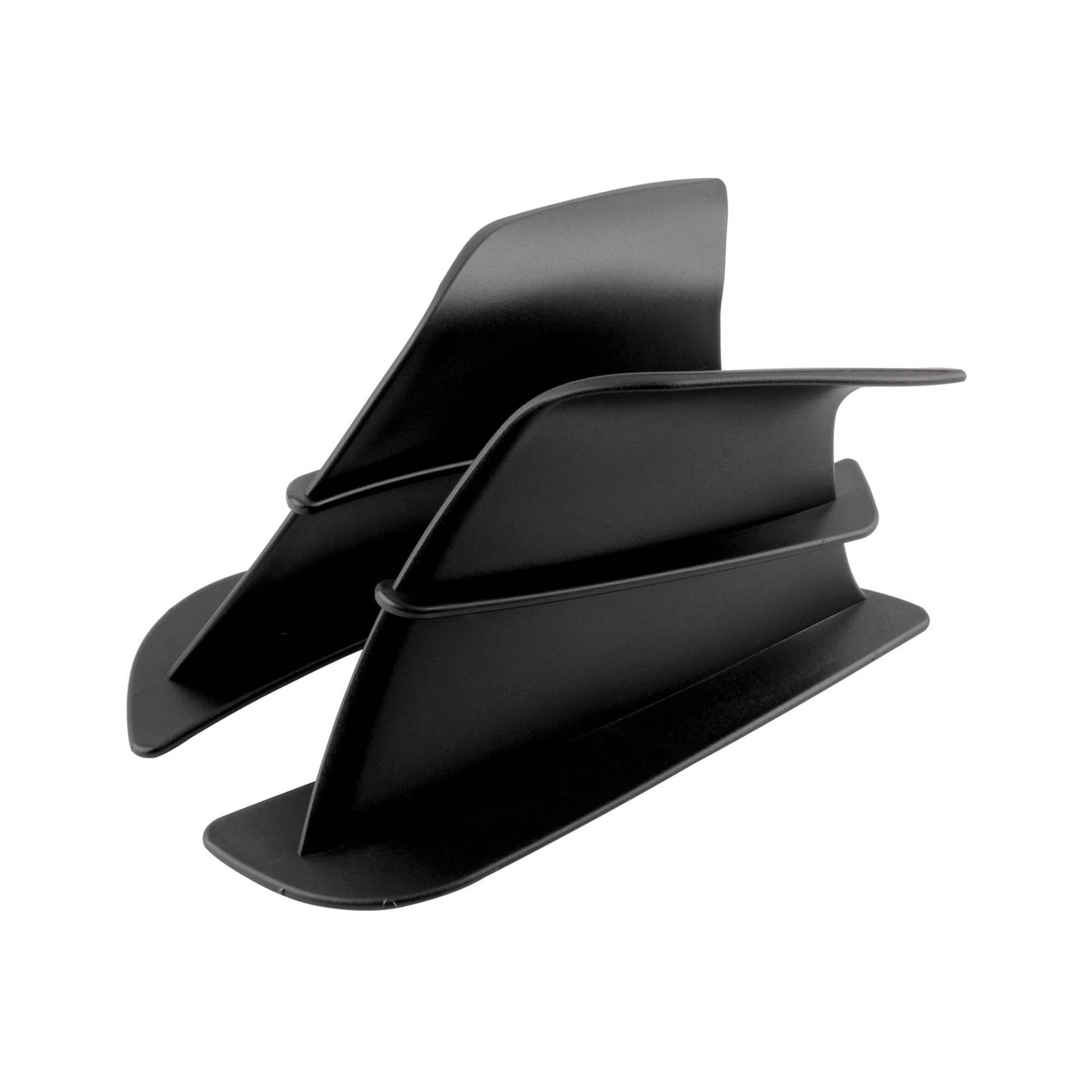 Motorrad Spoiler Für S1000R RR Für Suzuki CBR600RR YZF R1 R3 Motorrad Fixed Wing Aerodynamik Querruder(Black) von CEIKOPQS