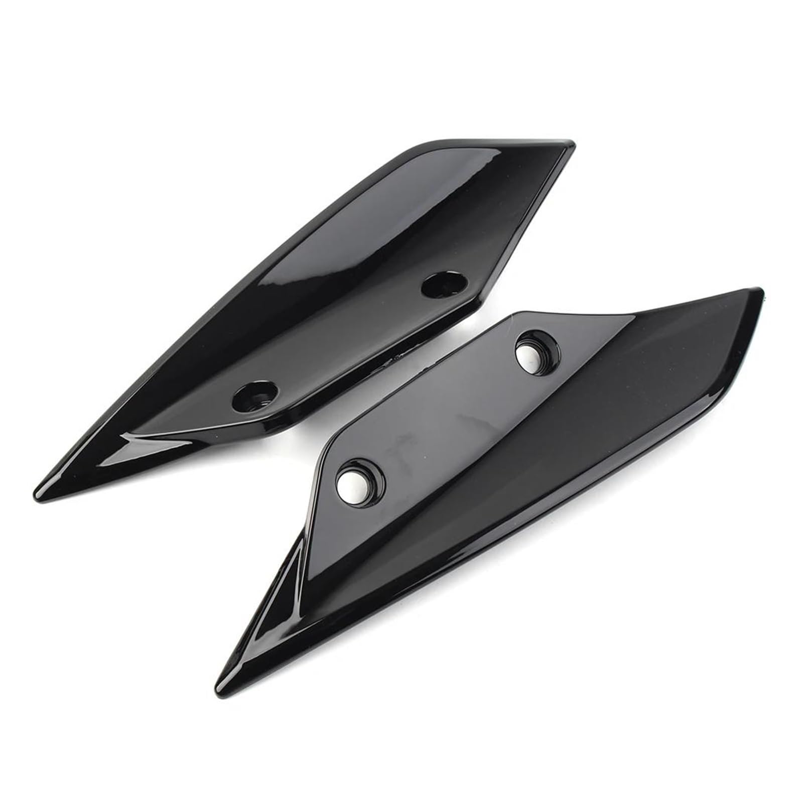 Motorrad Spoiler Für S1000RR 2009 2010 2011 2012 2013 2014 2Pcs ABS Motorrad Kotflügel Vorne Seite Panel Abdeckung Verkleidung Rahmen(Bright Black) von CEIKOPQS