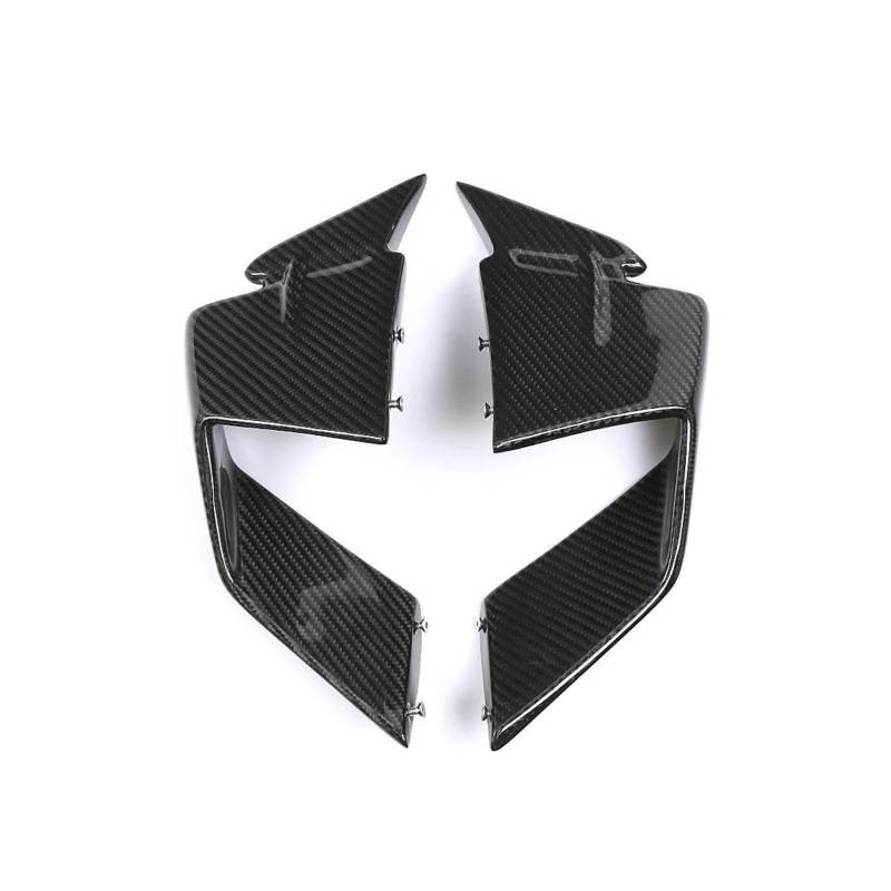 Motorrad Spoiler Für S1000RR 2019 2020 2021 2022 Motorrad Winglets Feste Wind Flügel Verkleidung Luft Motorrad Spoiler Flügel(Twill Glossy) von CEIKOPQS