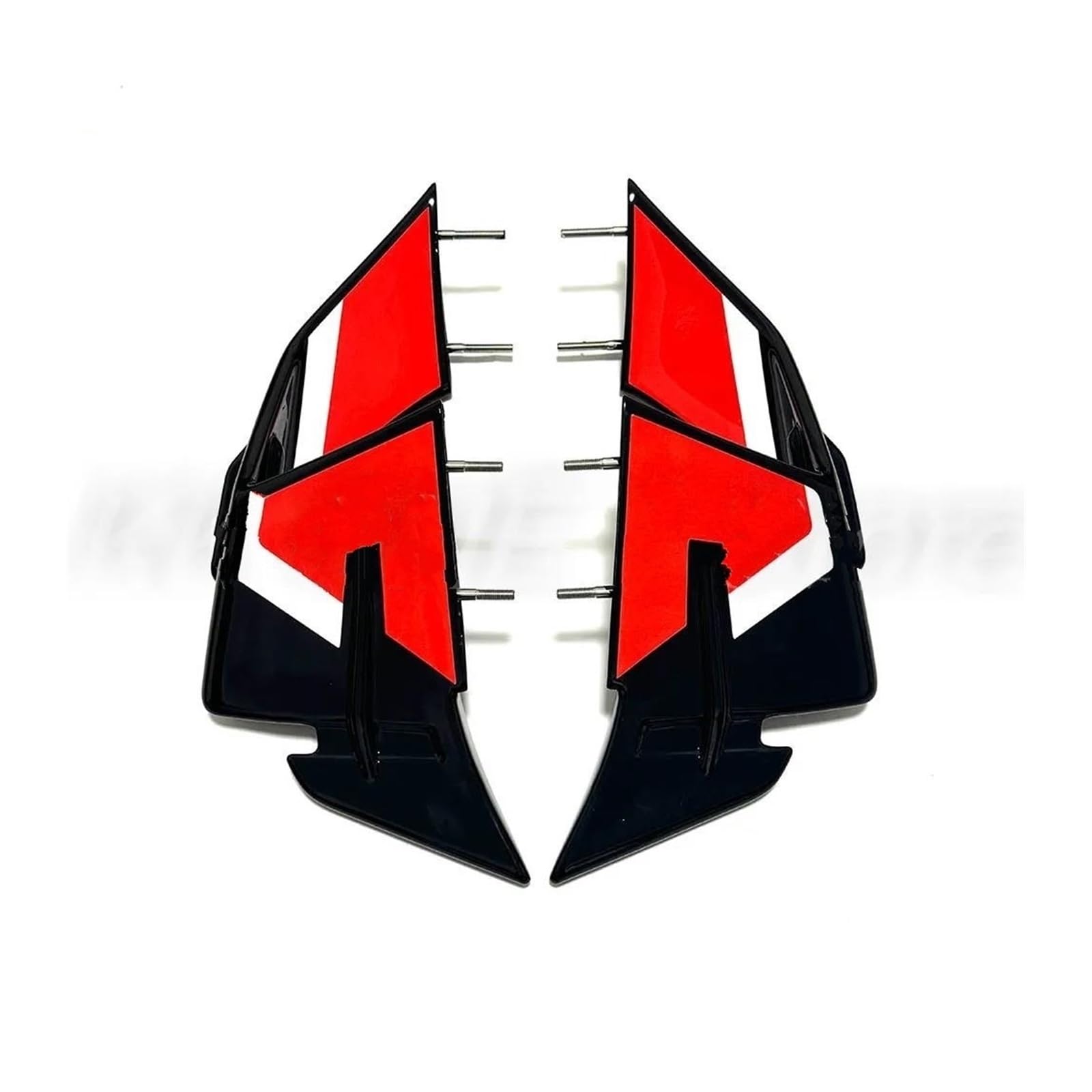 Motorrad Spoiler Für S1000RR S1000 RR 2019 2020 2021 2022 2023 Feste Winglet Verkleidung Flügel Frontspoiler(23-24 Red) von CEIKOPQS