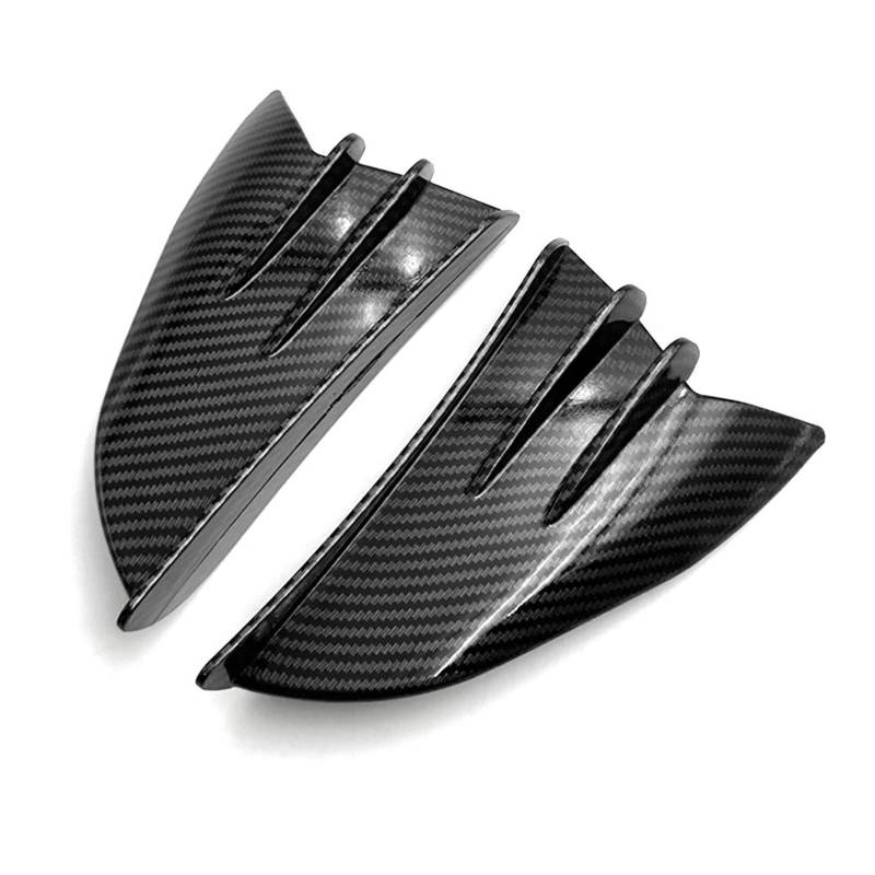 Motorrad Spoiler Für S1000RR S1000R S1000XR HP4 F750GS F850GS F900R/XR R1200GS R1250GS Motorrad Seite Winglet Aerodynamische Wind Fin Spoiler(Carbon Fiber Look) von CEIKOPQS