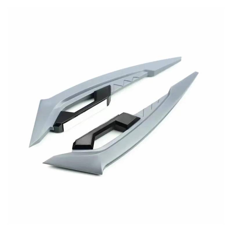 Motorrad Spoiler Für Suzuki 1 Paar Motorrad Frontverkleidung Winglets Universal Seitenspoiler Dynamischer Flügel Aufkleber Spoiler Flügel Winglet Dekorieren(Gray) von CEIKOPQS