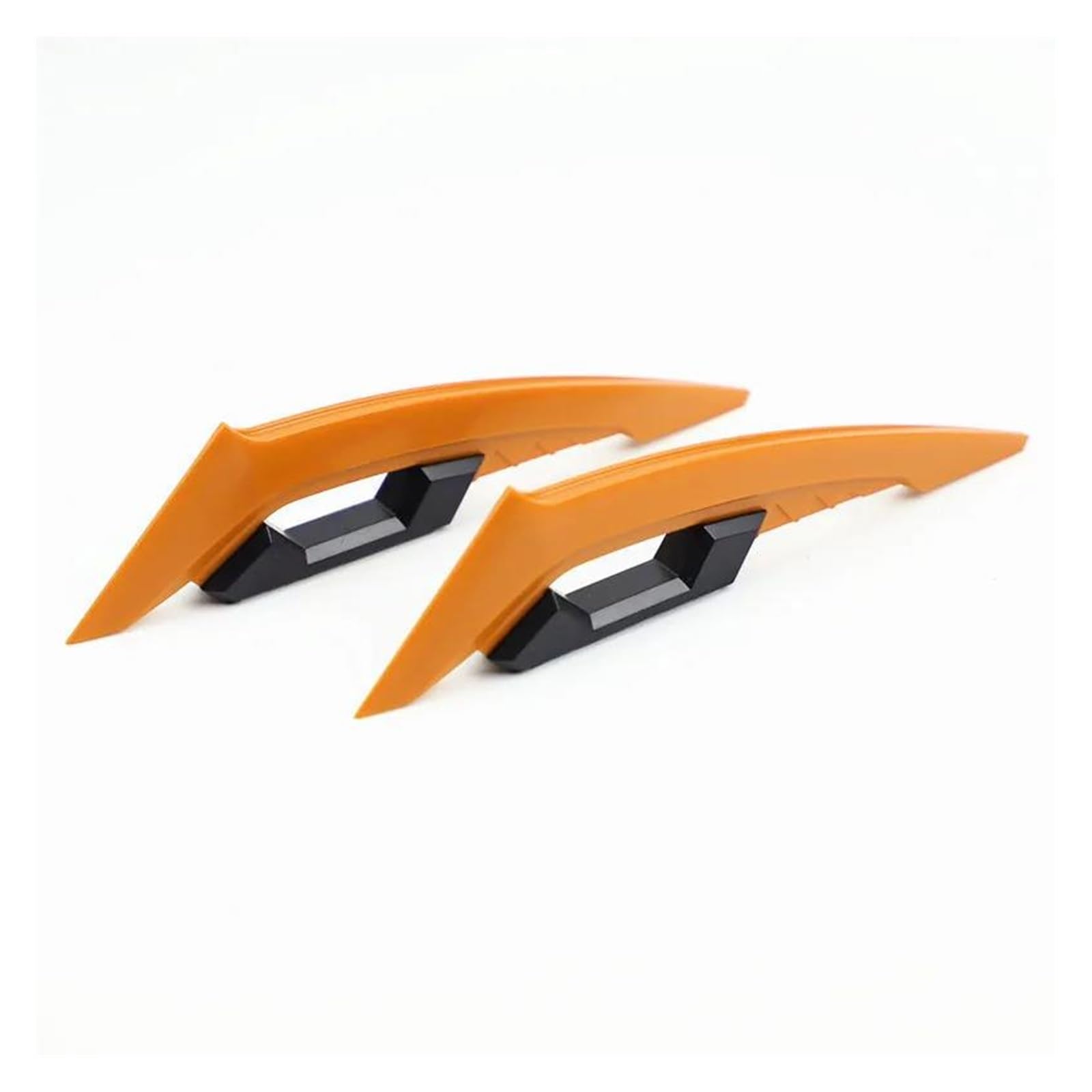 Motorrad Spoiler Für Suzuki 1 Paar Motorrad Frontverkleidung Winglets Universal Seitenspoiler Dynamischer Flügel Aufkleber Spoiler Flügel Winglet Dekorieren(Orange) von CEIKOPQS