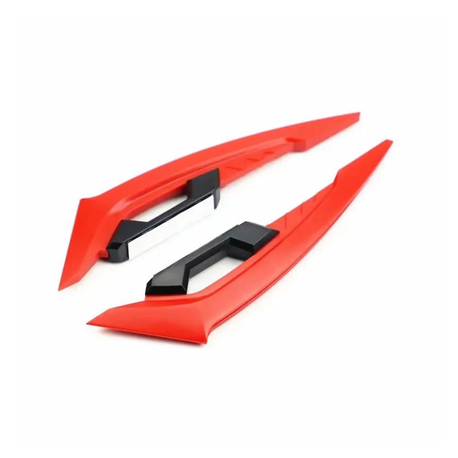 Motorrad Spoiler Für Suzuki 1 Paar Motorrad Frontverkleidung Winglets Universal Seitenspoiler Dynamischer Flügel Aufkleber Spoiler Flügel Winglet Dekorieren(Red) von CEIKOPQS