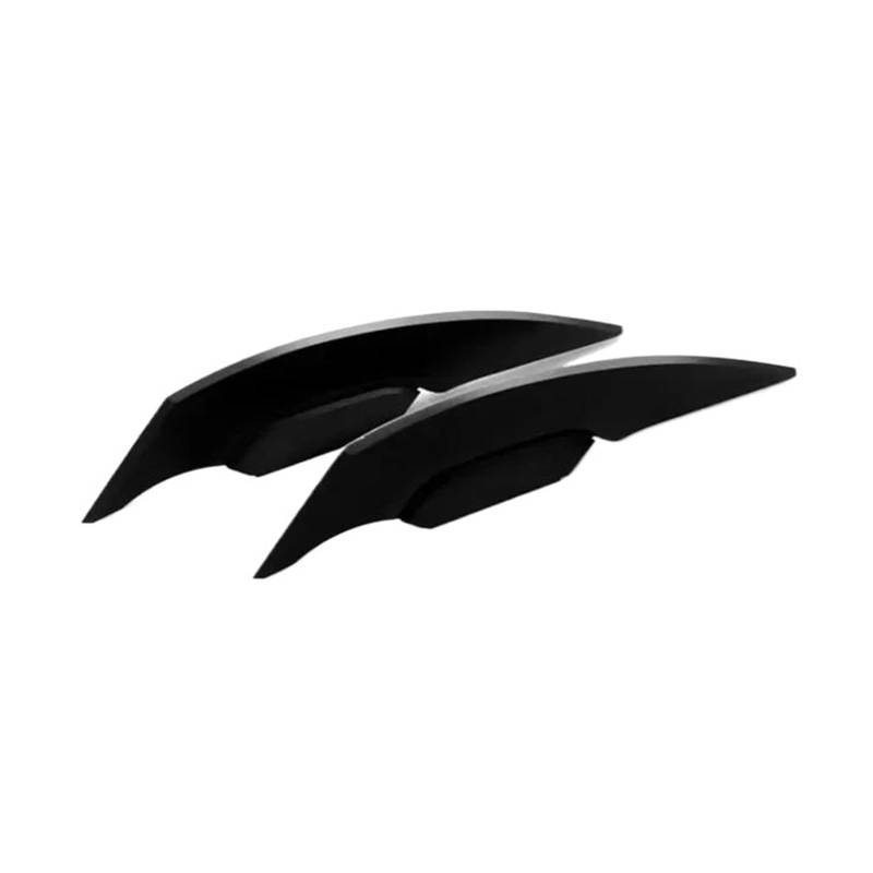 Motorrad Spoiler Für Suzuki 1 Paar Universal Motorrad Winglet Aerodynamischer Spoiler Dynamischer Flügel Dekoration Aufkleber Für Motorrad Roller Schwarz von CEIKOPQS