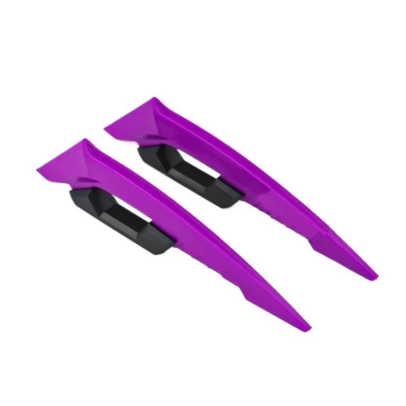 Motorrad Spoiler Für Suzuki Für Ducati Motorrad Vorderseite Spoiler Motorrad Vorderseite Spoiler Aerodynamische Flügel Set(Purple) von CEIKOPQS