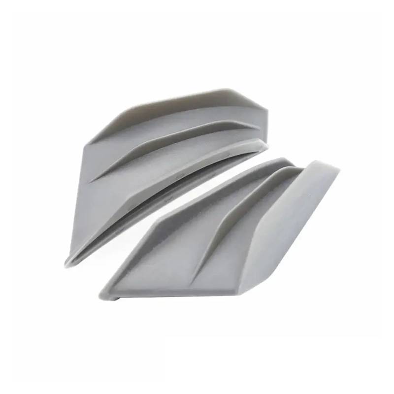 Motorrad Spoiler Für Suzuki Für Yamaha SMAX155 2PCS Motorrad Spoiler Flügel Winglet Aerodynamische Seite Flügel Fin Spoiler(Gray) von CEIKOPQS