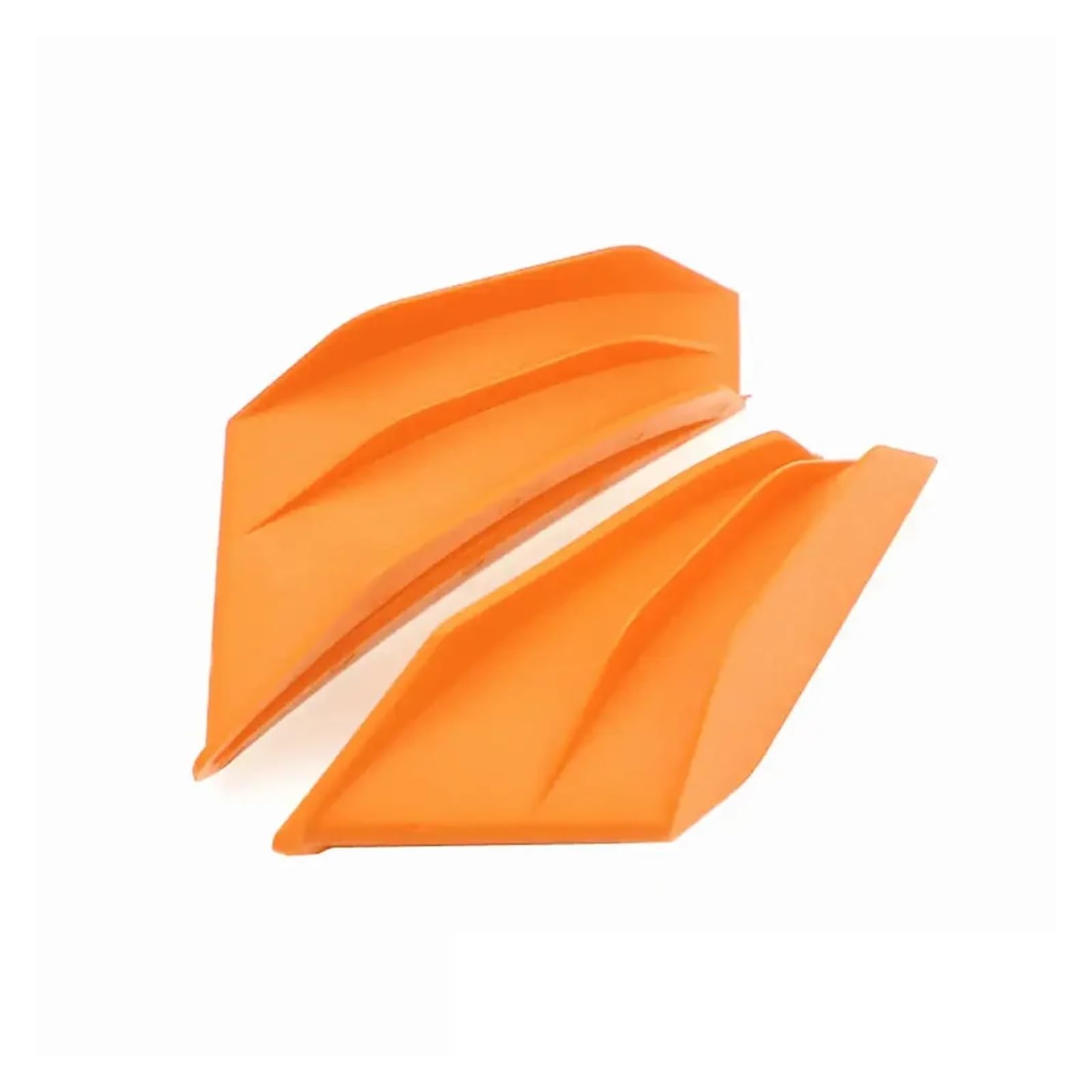 Motorrad Spoiler Für Suzuki Für Yamaha SMAX155 2PCS Motorrad Spoiler Flügel Winglet Aerodynamische Seite Flügel Fin Spoiler(Orange) von CEIKOPQS