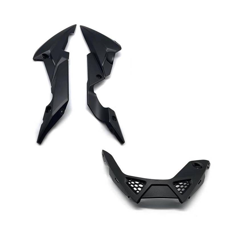 Motorrad Spoiler Für Suzuki Gsxs GSX-S750 2017-2021 Motorrad Bauch Pan Motor Seite Abdeckung Untere Panel ABS Verkleidung Zubehör(AB-Matte Black) von CEIKOPQS