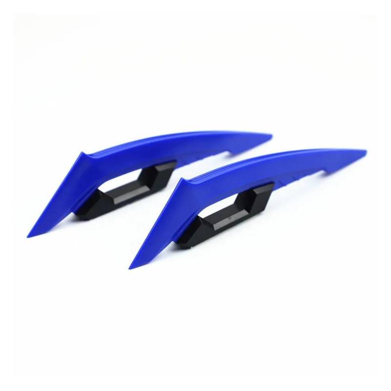 Motorrad Spoiler Für Suzuki Motorrad Front Verkleidung Winglets 1 Paar Seite Spoiler Dynamische Flügel Aufkleber Motorrad Winglet Aerodynamische(Blue) von CEIKOPQS