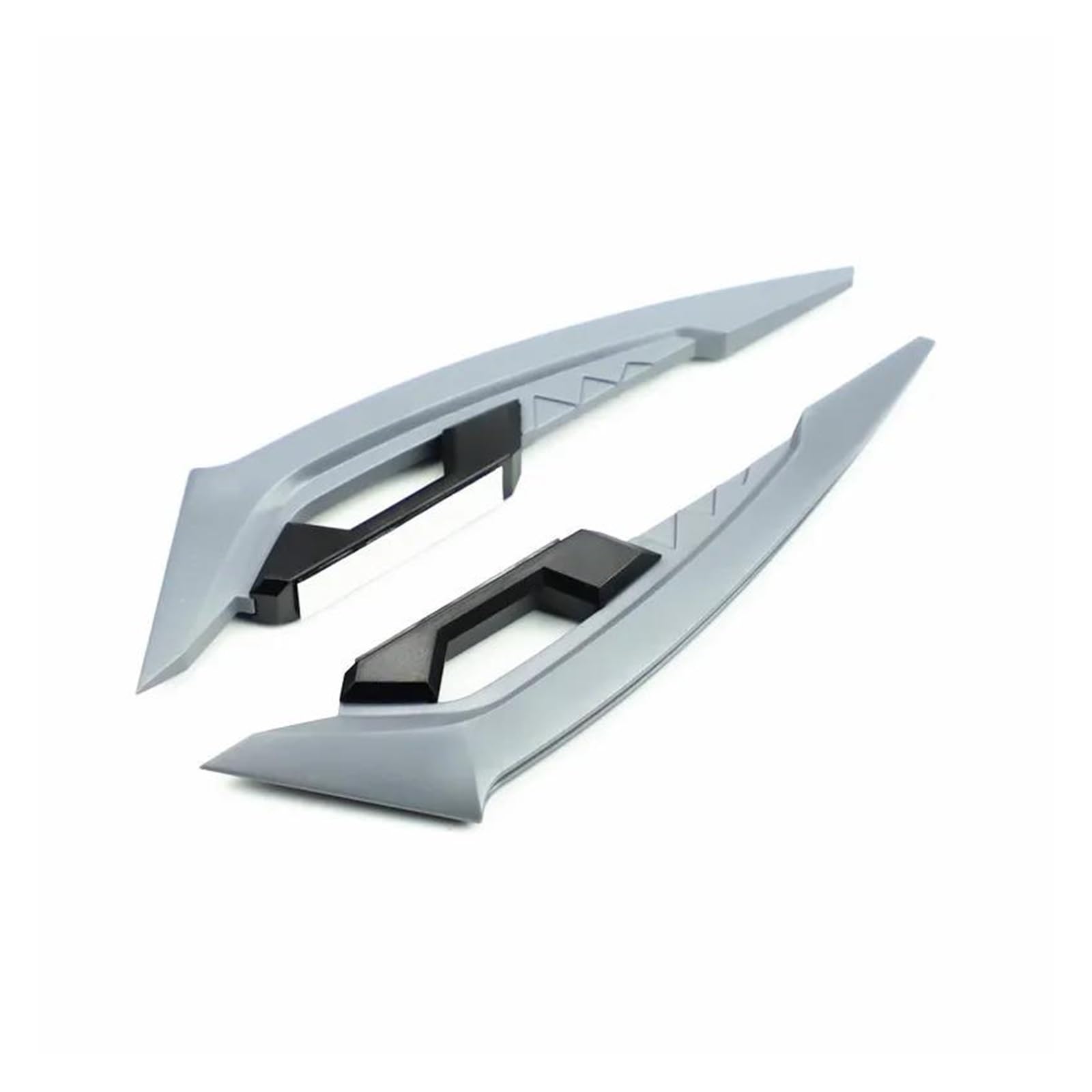 Motorrad Spoiler Für Suzuki Motorrad Front Verkleidung Winglets 1 Paar Seite Spoiler Dynamische Flügel Aufkleber Motorrad Winglet Aerodynamische(Gray) von CEIKOPQS