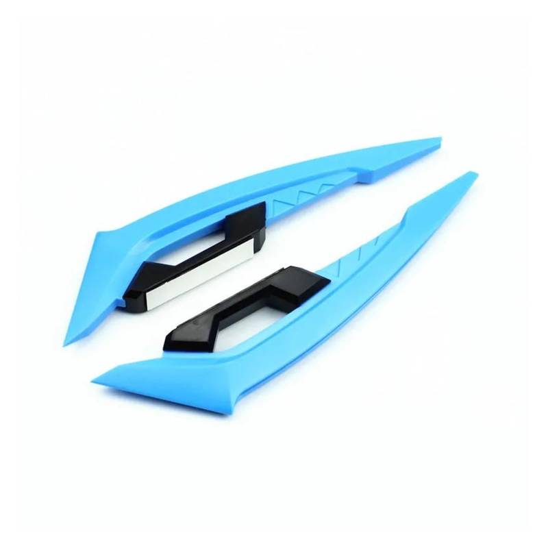 Motorrad Spoiler Für Suzuki Motorrad Front Verkleidung Winglets 1 Paar Seite Spoiler Dynamische Flügel Aufkleber Motorrad Winglet Aerodynamische(Light Blue) von CEIKOPQS