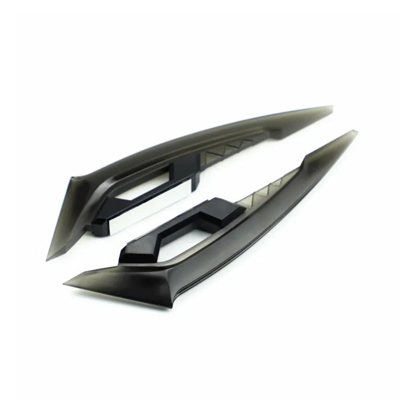 Motorrad Spoiler Für Suzuki Motorrad Front Verkleidung Winglets 1 Paar Seite Spoiler Dynamische Flügel Aufkleber Motorrad Winglet Aerodynamische(Transparent Black) von CEIKOPQS