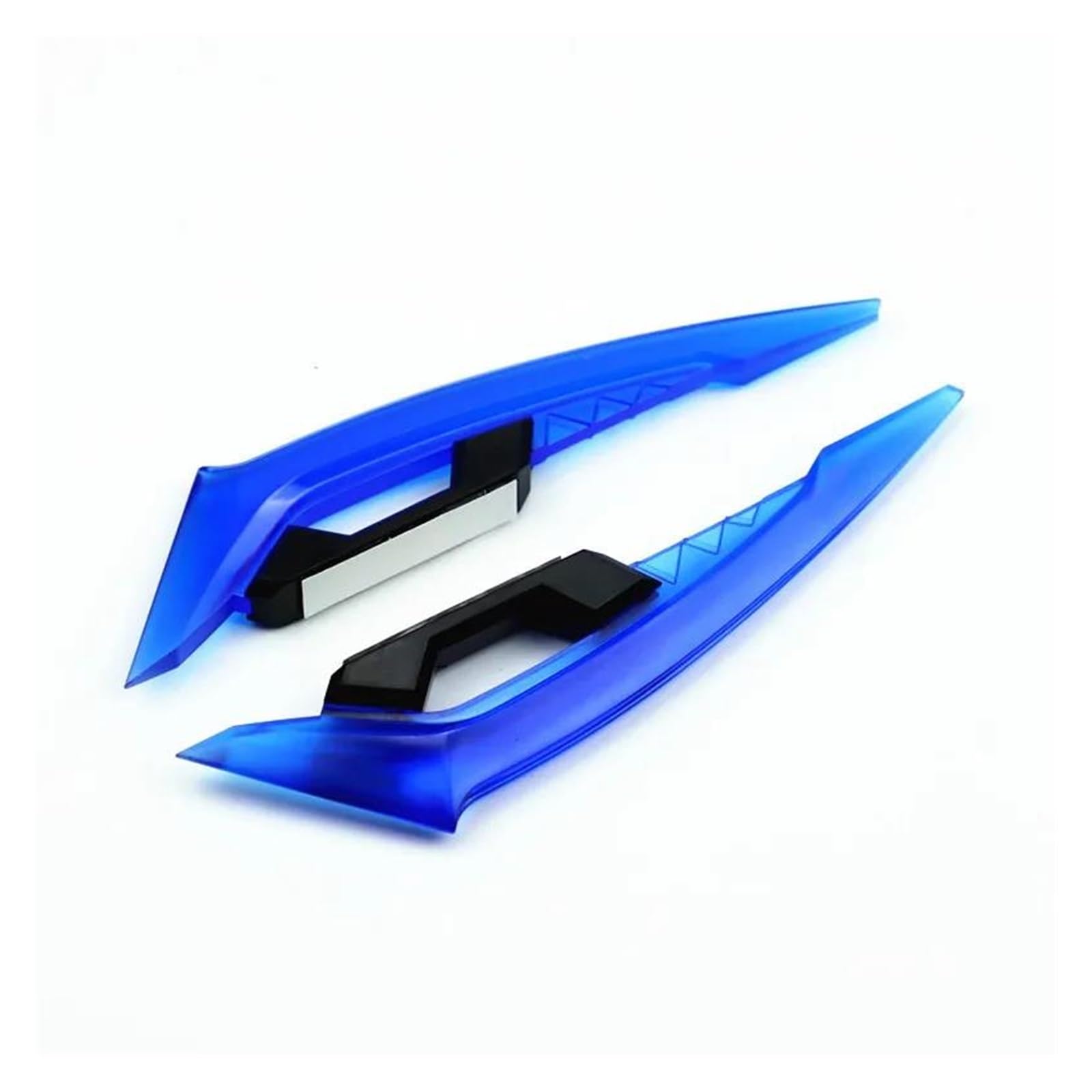 Motorrad Spoiler Für Suzuki Motorrad Front Verkleidung Winglets 1 Paar Seite Spoiler Dynamische Flügel Aufkleber Motorrad Winglet Aerodynamische(Transparent Blue) von CEIKOPQS