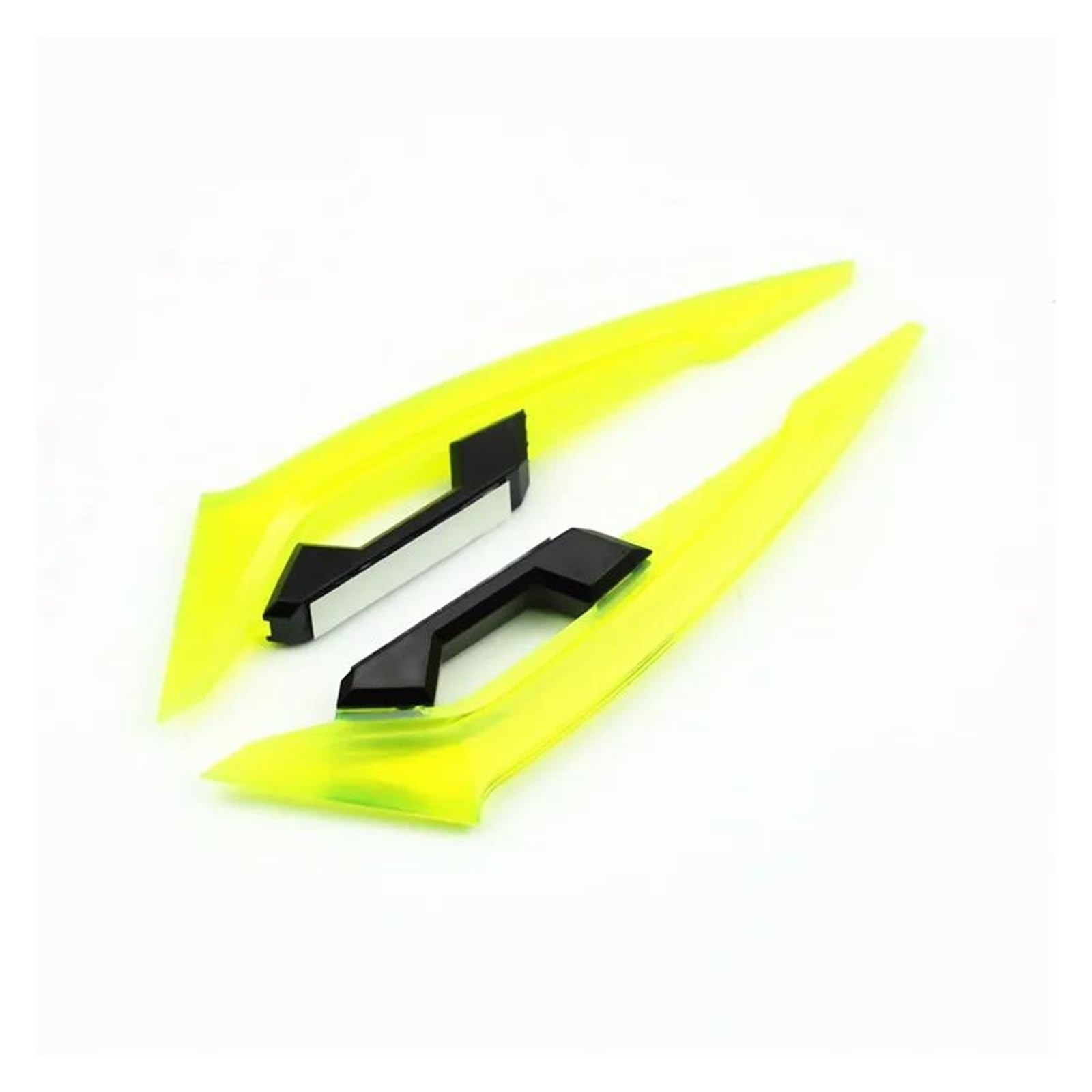 Motorrad Spoiler Für Suzuki Motorrad Front Verkleidung Winglets 1 Paar Seite Spoiler Dynamische Flügel Aufkleber Motorrad Winglet Aerodynamische(Transparent Yellow) von CEIKOPQS