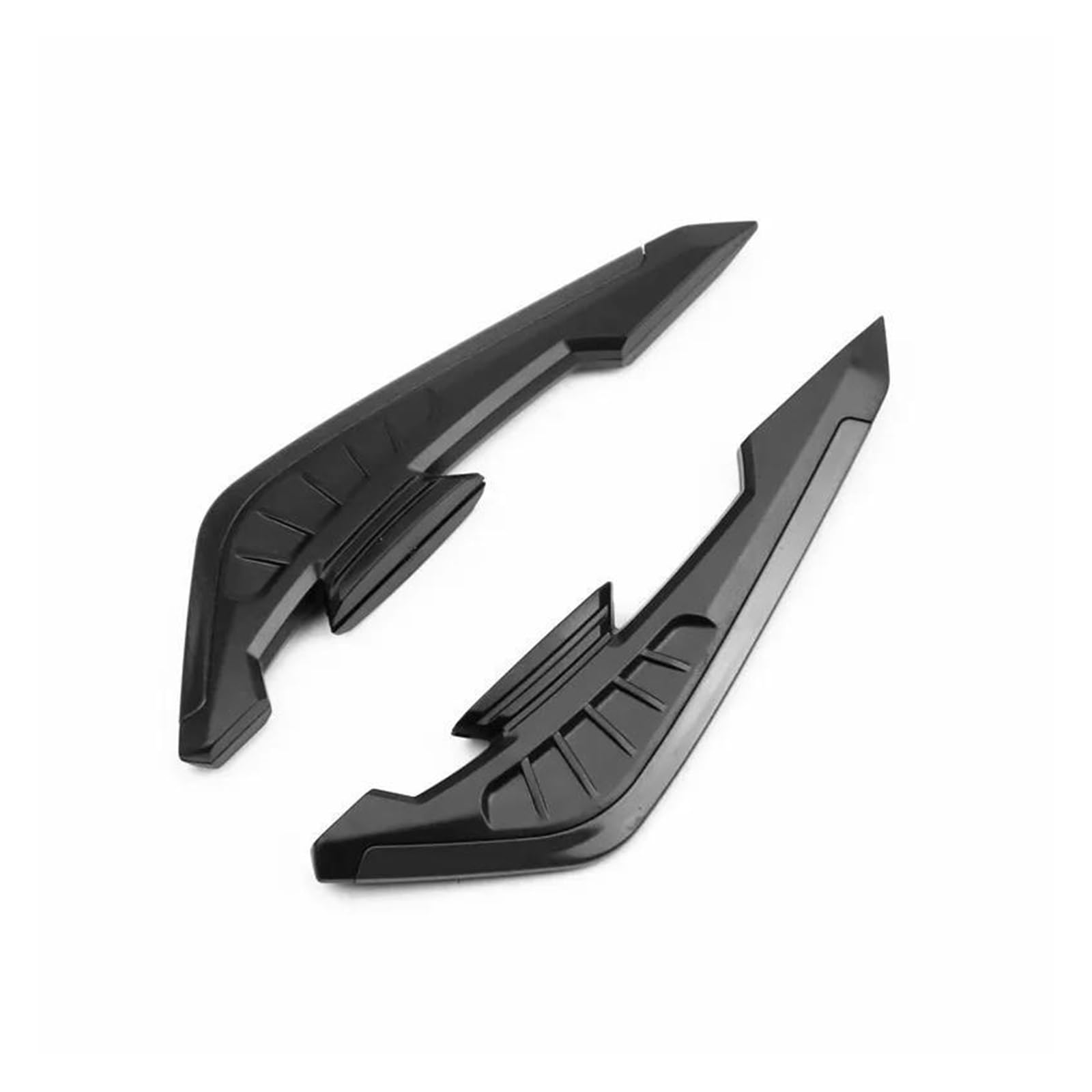 Motorrad Spoiler Für Suzuki Motorrad Winglet Aerodynamischer Spoiler Flügel Selbstklebender Aufkleber Motorrad Roller E-Bikes Dekoration(Black) von CEIKOPQS