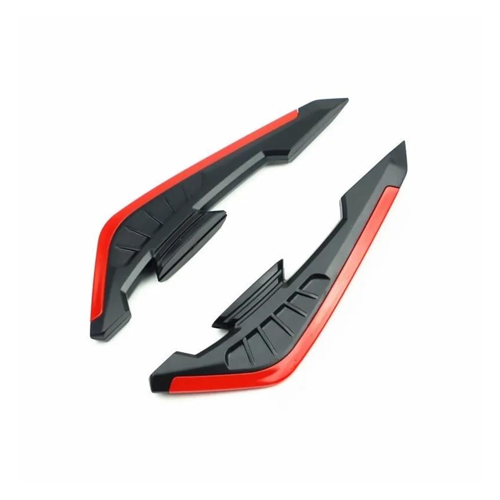 Motorrad Spoiler Für Suzuki Motorrad Winglet Aerodynamischer Spoiler Flügel Selbstklebender Aufkleber Motorrad Roller E-Bikes Dekoration(Red) von CEIKOPQS