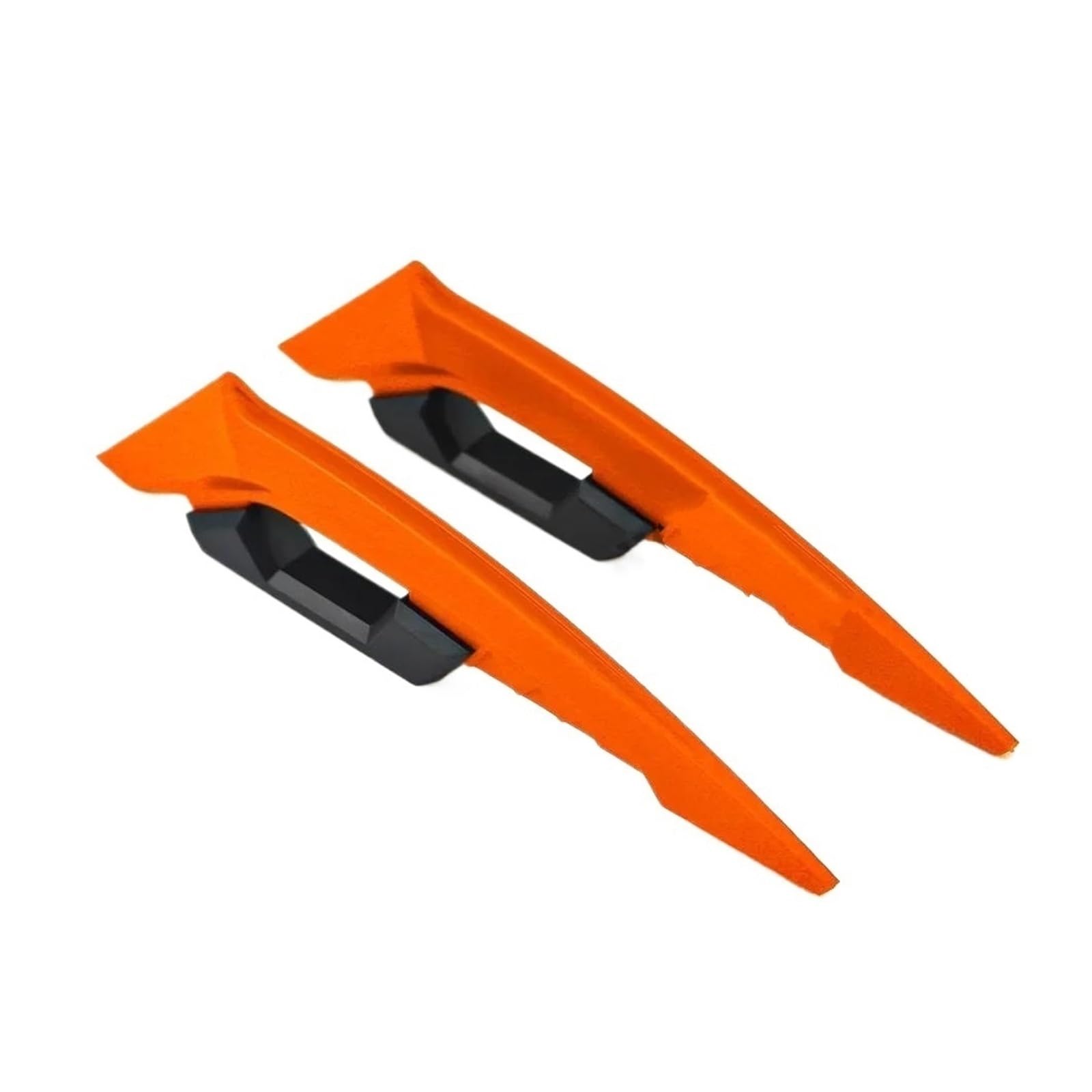 Motorrad Spoiler Für Vespa Für Yamaha Motorrad Vorderseite Spoiler Motorrad Vorderseite Spoiler Aerodynamische Flügel Set Zubehör(Orange) von CEIKOPQS