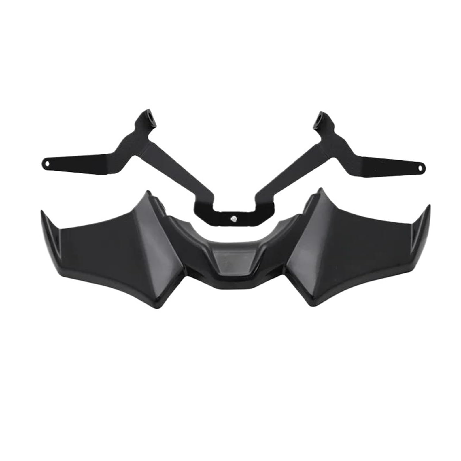 Motorrad Spoiler Für Yamaha MT-07 SP 2021 2022 2023 2024 Motorrad Sport Downforce Naked Forntal Spoiler Aerodynamischer Flügelabweiser(Black) von CEIKOPQS