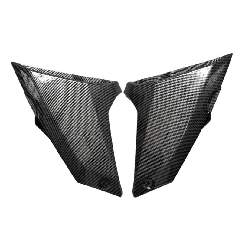 Motorrad Spoiler Für Yamaha MT-09 FZ-09 2017 2018 2019 2020 Motorrad Gas Seite Tank Verkleidung Lufteinlass Abdeckung Zubehör(Carbon Fiber Look) von CEIKOPQS