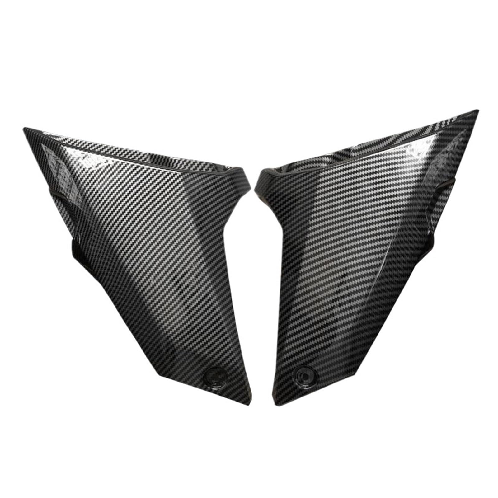 Motorrad Spoiler Für Yamaha MT-09 FZ-09 2017 2018 2019 2020 Motorrad Seitenteile Abdeckung Verkleidung Gugel Platte Lufteinlass Cove(Carbon Fiber Look) von CEIKOPQS