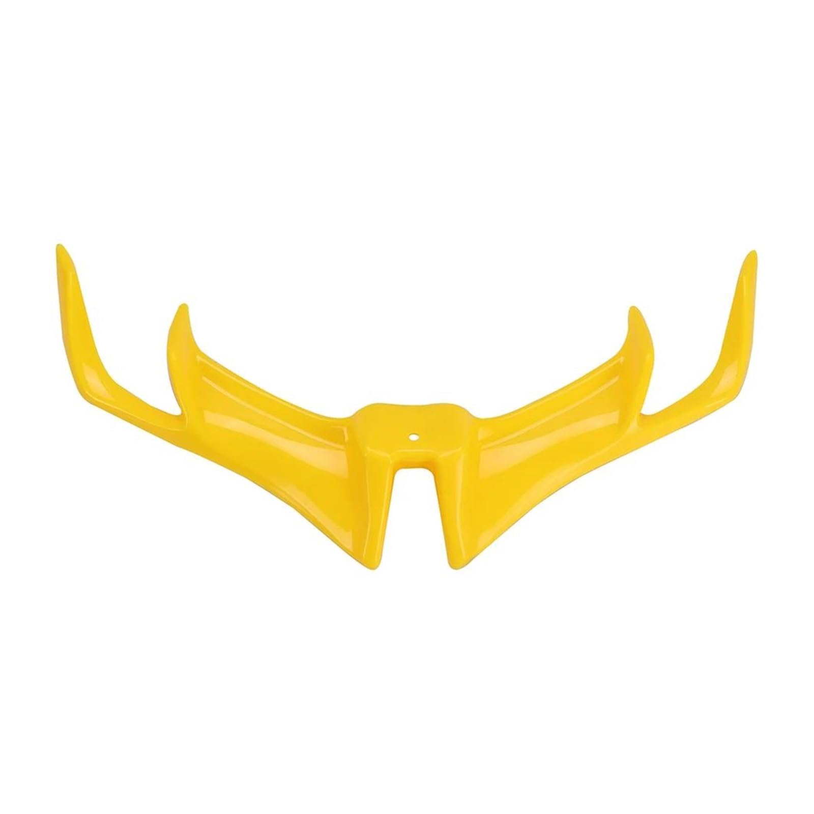 Motorrad Spoiler Für Yamaha R15 V3 2017-2020 ABS Motorrad Front Verkleidung Winglet Flügel Abdeckung Trim Shark Fin Schnabel Motorrad Zubehör(Yellow) von CEIKOPQS