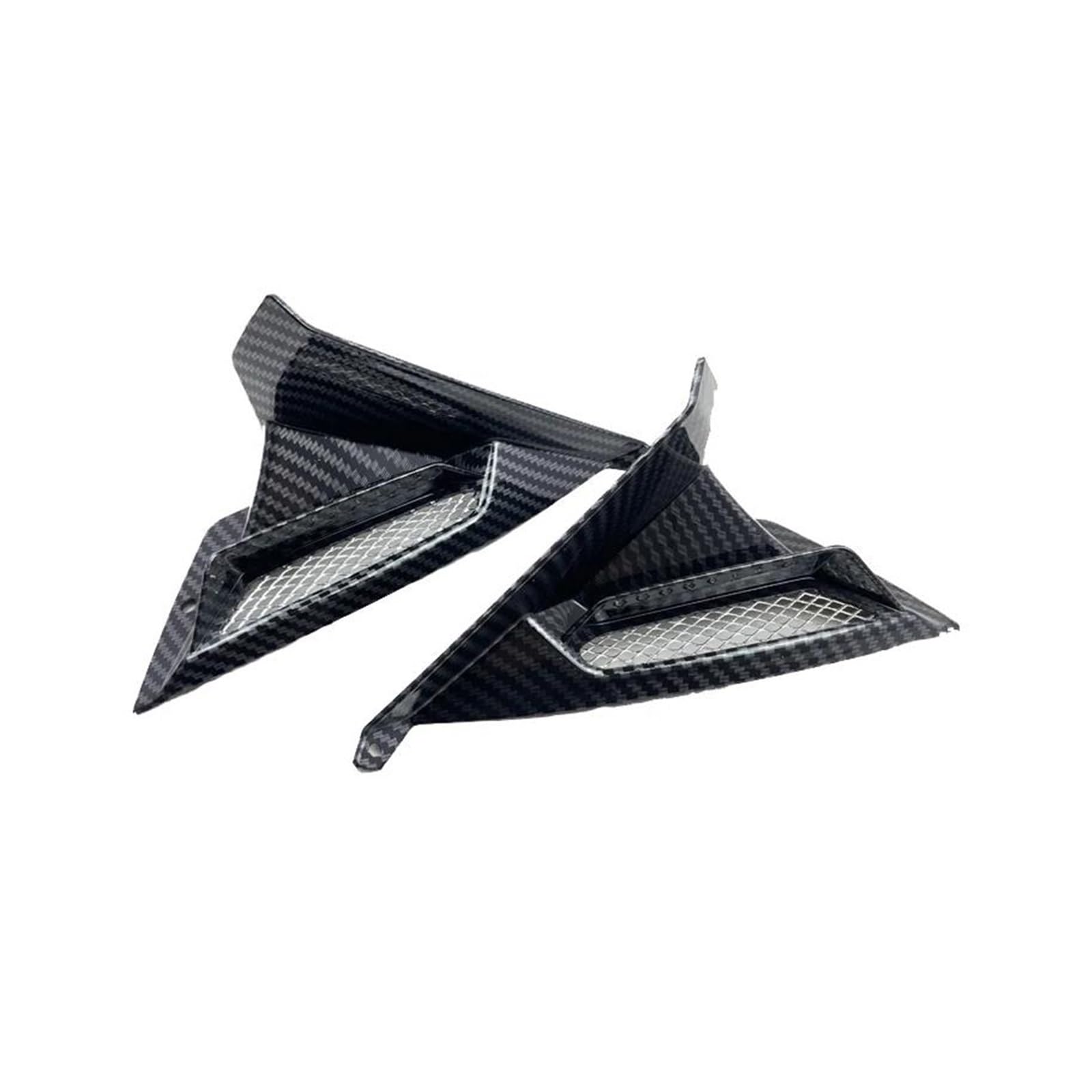 Motorrad Spoiler Für Yamaha TMAX560 T-MAX Tmax 560 T-MAX560 2022-2024 Motorrad Front Verkleidung Winglets Haube Vent Air Outlet Grill Abdeckung Trim(Carbon Fiber Pattern) von CEIKOPQS