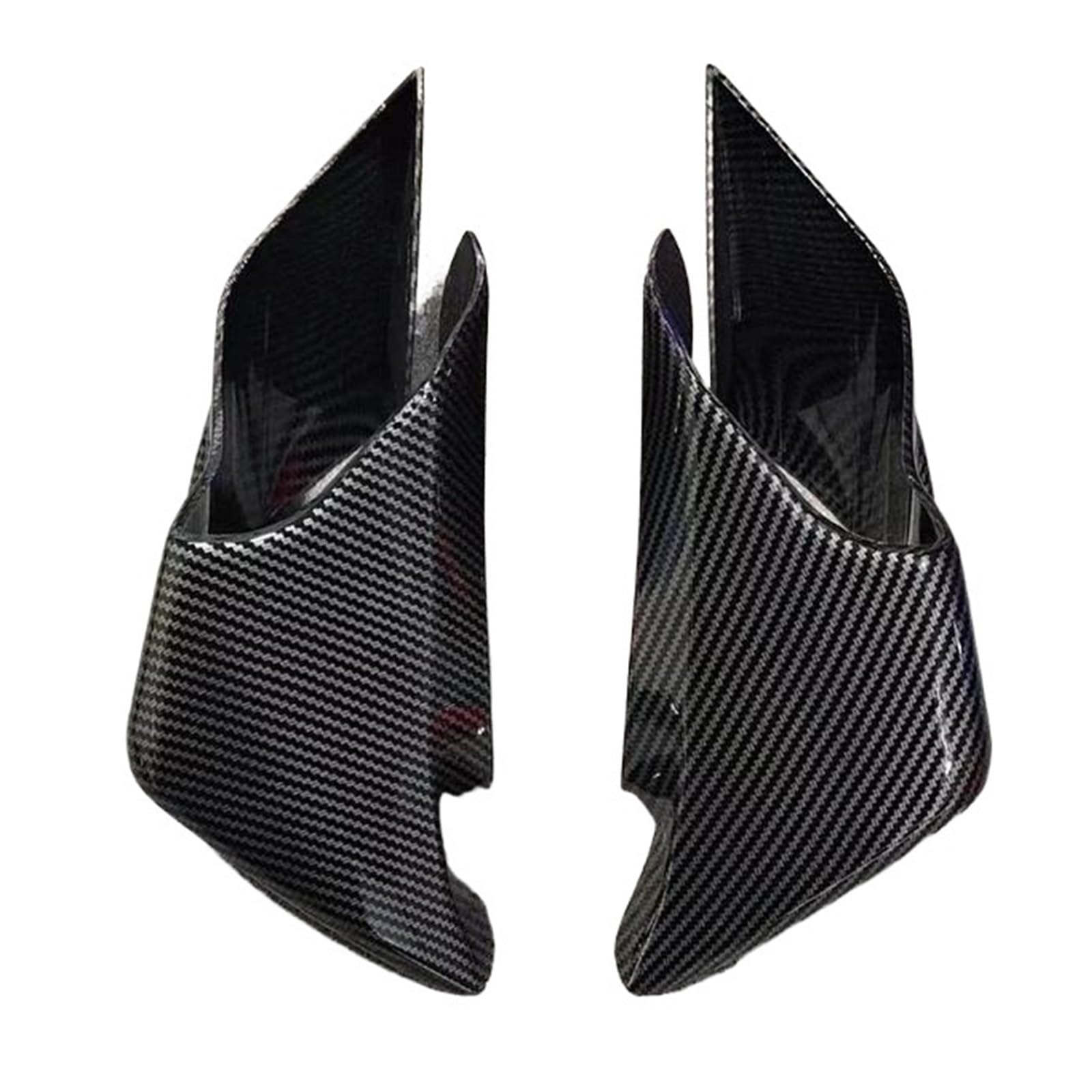 Motorrad Spoiler Für Yamaha YZF-R1 YZF-R25 2015–2023, Aerodynamische Motorrad-Winglets, Feste Windflügel-Verkleidungsschale(ABS Carbon) von CEIKOPQS