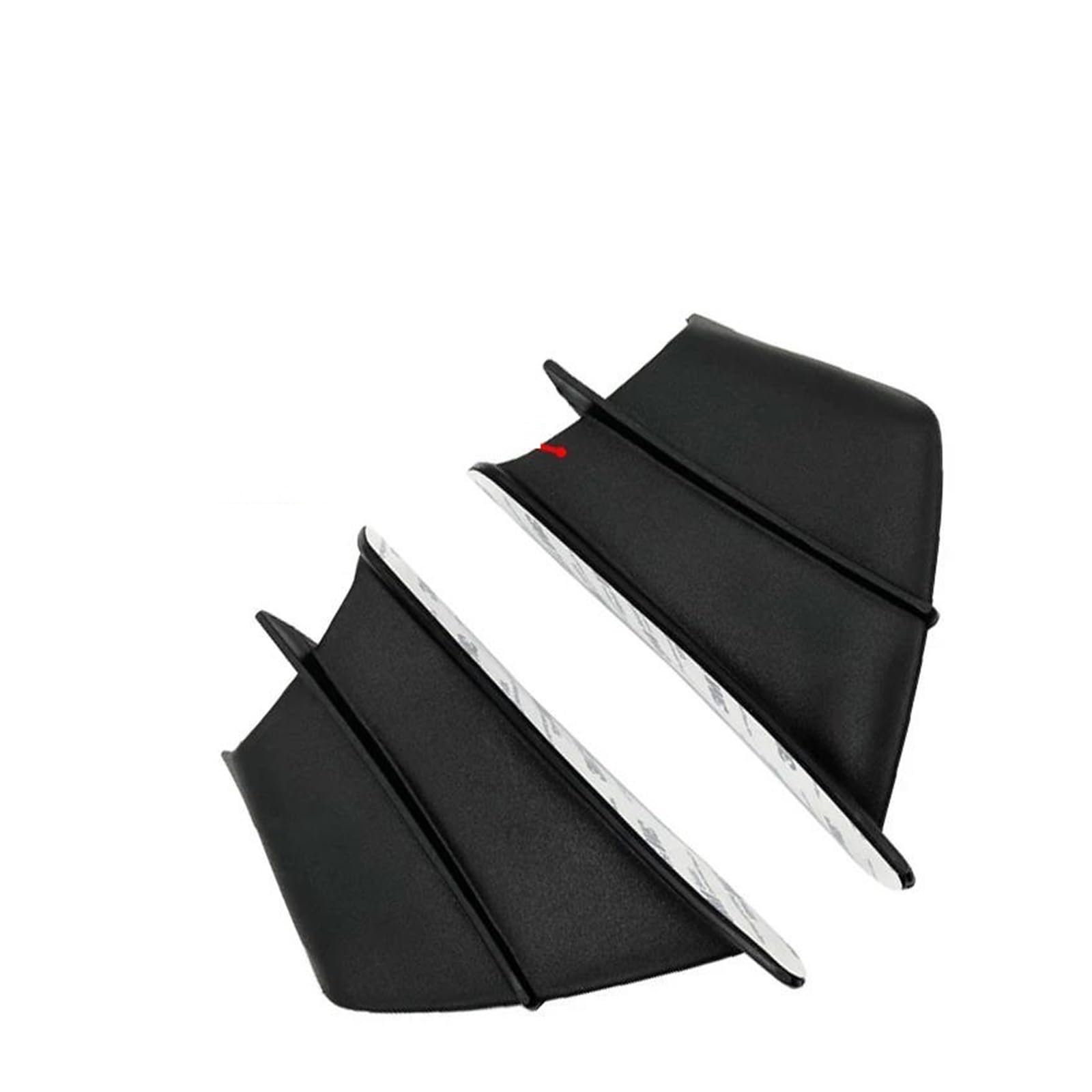 Motorrad Spoiler Für Yamaha YZFR6 YZFR1 YZFR3 YZF R6 R1 R3 Winglets Air Deflektor Winglet Aerodynamische Flügel Kit Spoiler Motorrad(Matte Black) von CEIKOPQS