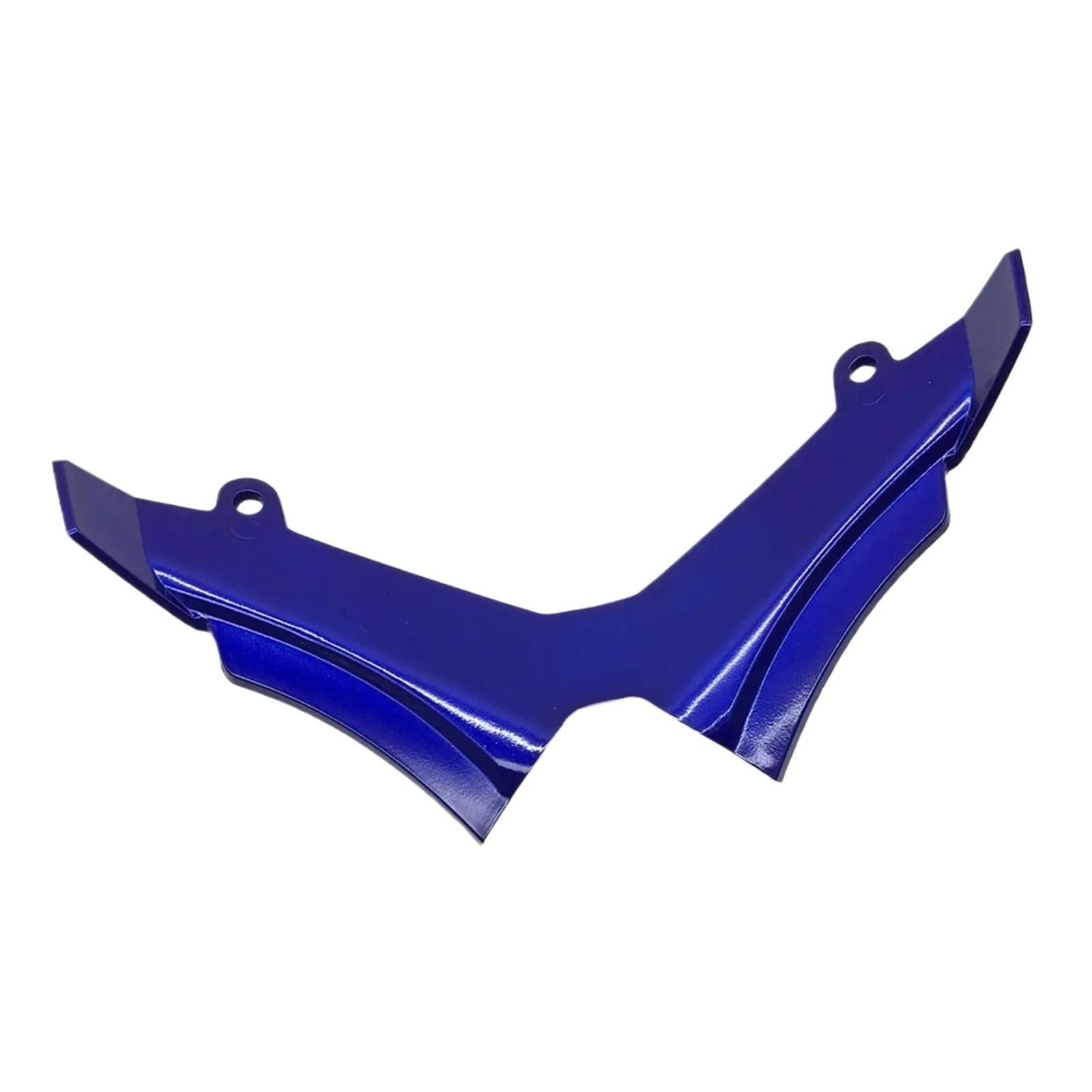 Motorrad Spoiler Geeignet Für Yamaha Mt15 Motorradteile Scheinwerfer Vogelschnabel Fester Windhai Aerodynamischer Frontspoiler Verkleidungsflosse Lufteinlass(Blue) von CEIKOPQS