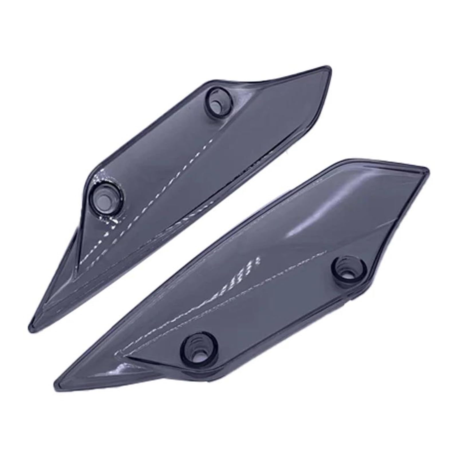 Motorrad Spoiler S1000RR 2015 2016 2017 2018 Windschutzscheibe Verkleidung Flügel Abdeckung ABS Kunststoff Vorne Aerodynamische Winglets(Gray) von CEIKOPQS