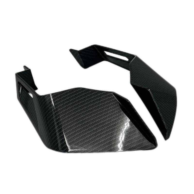 Motorräder Aerodynamic Für Suzuki GSXR600 GSXR750 GSXR1000 Motorrad Zubehör Winglet Aerodynamische Flügel Kit Motorrad Spoiler(Carbon) von CEIKOPQS