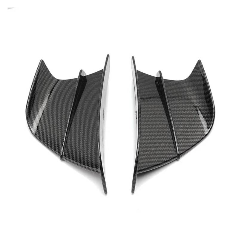 Motorräder Aerodynamic Für Yamaha YFZ450 ATV YFZ 450R YFM700 Raptor YFM 700R R1 R3 Motorrad Seite Winglet Spoiler Wind Fluss Befestigung Flügel Vorne Verkleidung(Black) von CEIKOPQS