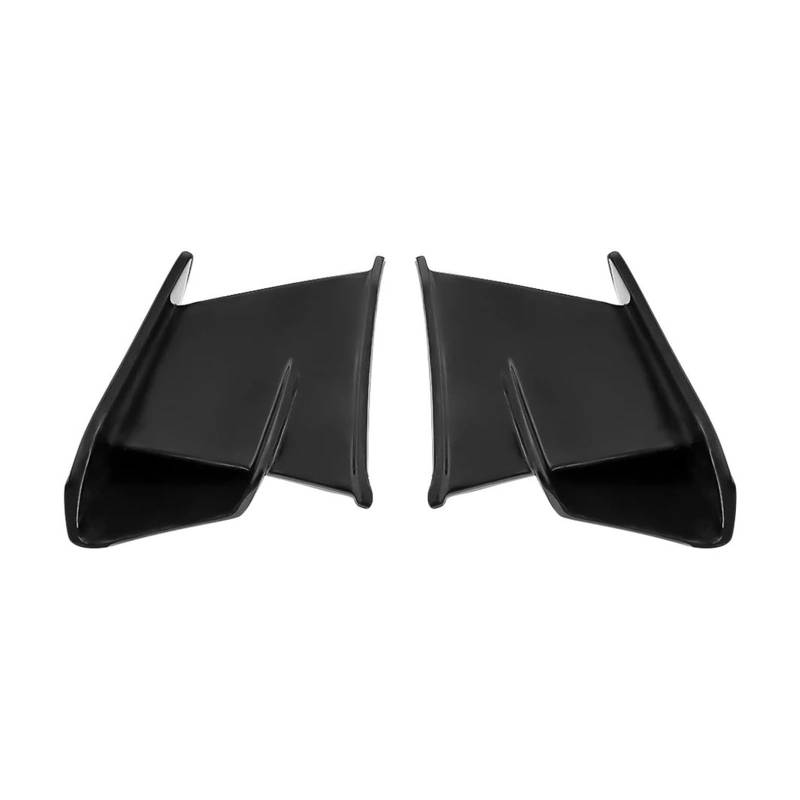 Motorräder Aerodynamic Für ZX-6R ZX-636 2024 Verkleidung Fixed Wing Motorrad Zubehör Modifizierte Aerodynamische Winglet Gugel 4 Stücke(Glossy Black Up) von CEIKOPQS