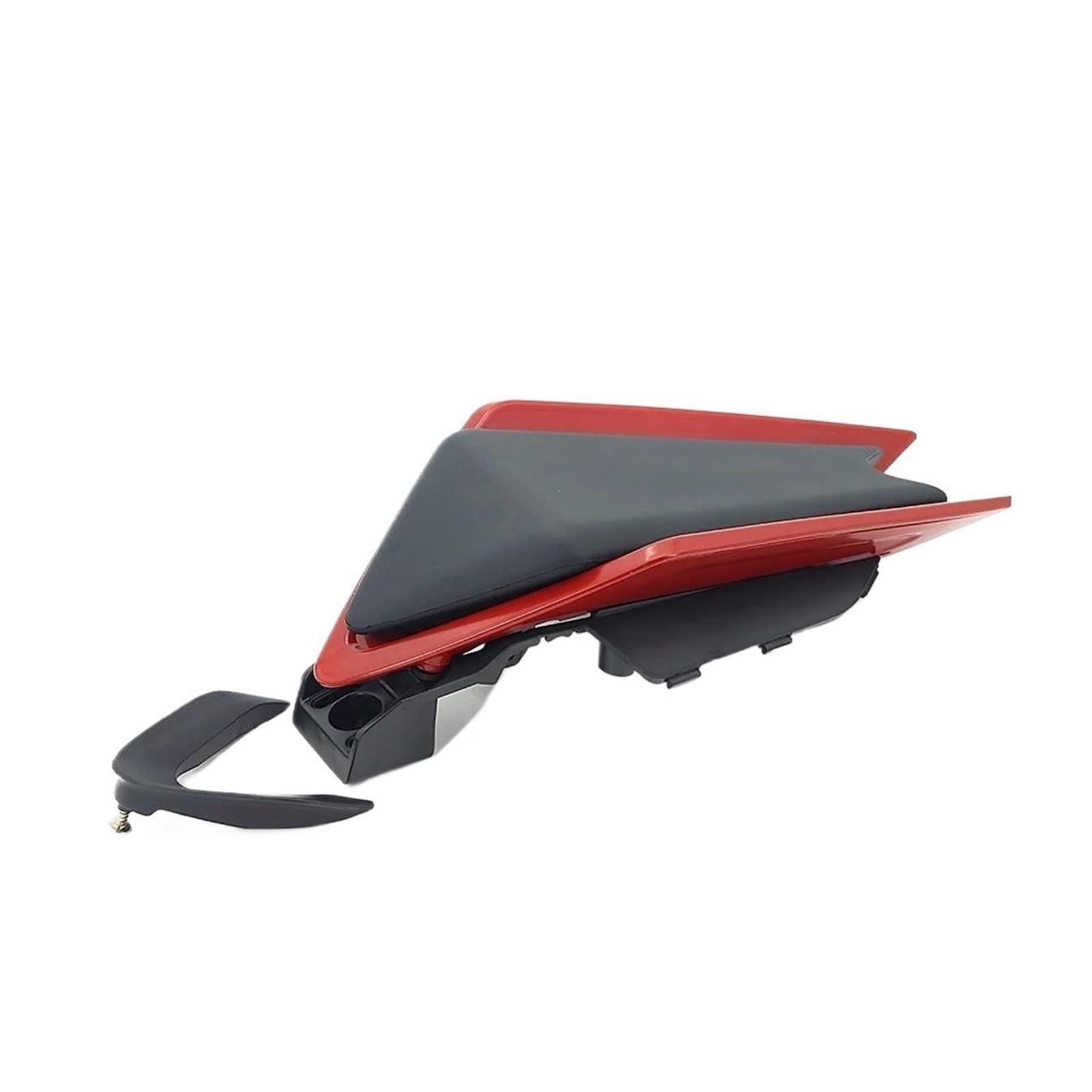 Rear Seat Cover Fairing Cowl Für Aprilia RS 660 Tuono 660 2020- RSV4 2021- Motorrad Beifahrer Sozius Hinten Sitz Abdeckung Verkleidung Sitz Gugel Buckel Spoiler(Red) von CEIKOPQS