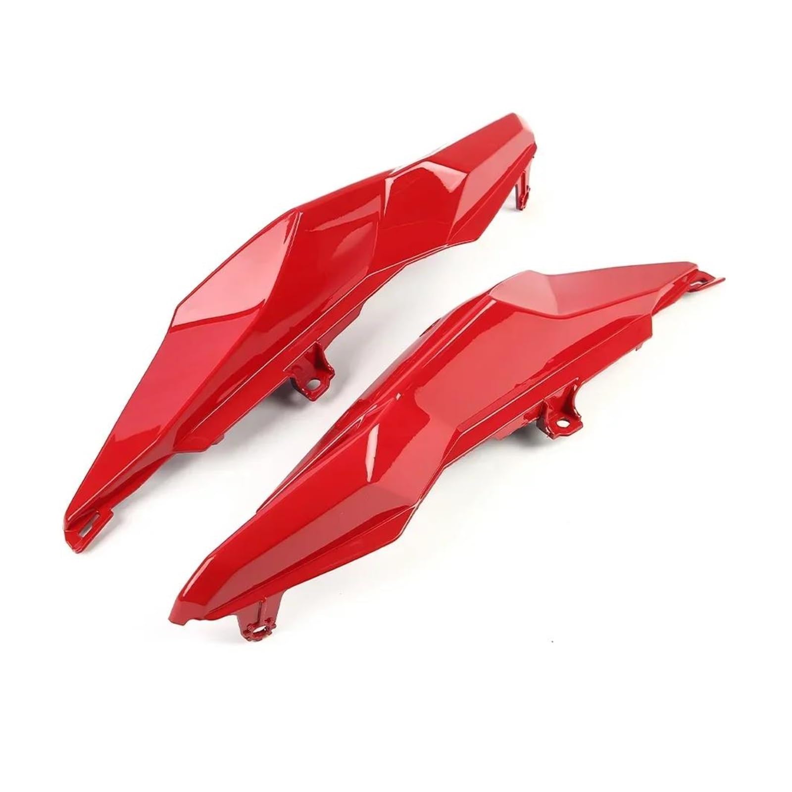 Rear Seat Cover Fairing Cowl Für CB650R 2021 2022 Motorrad Hinten Sitz Seite Slider Schwanz Spoiler Schutz Abdeckung Reitstock Zubehör(Red) von CEIKOPQS