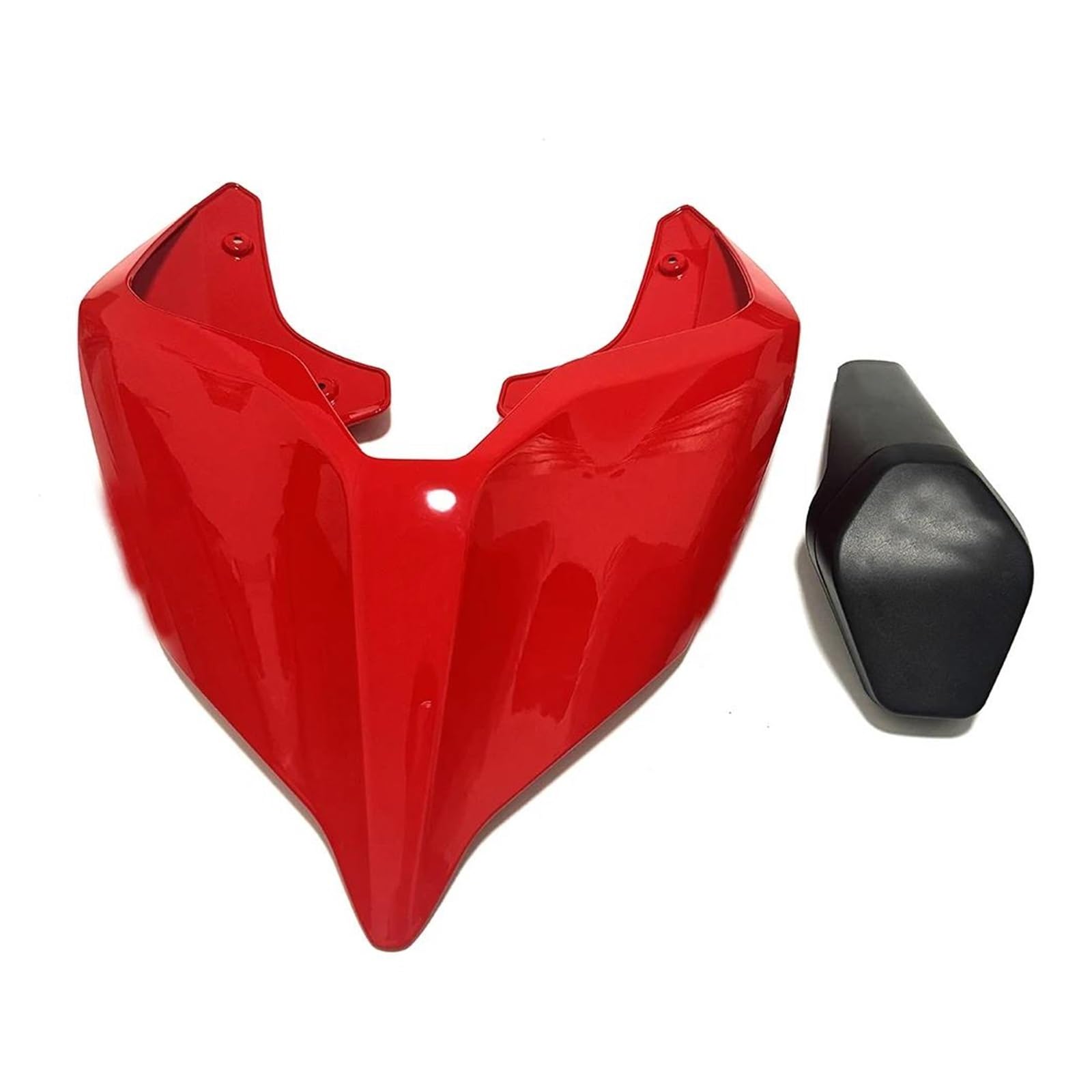 Rear Seat Cover Fairing Cowl Für Ducati Panigale Street Fighter V4 V4S V4R V2 2018-2024 Sitzbezug Heckverkleidung Hinten Einzelsitz Buckel(Red) von CEIKOPQS