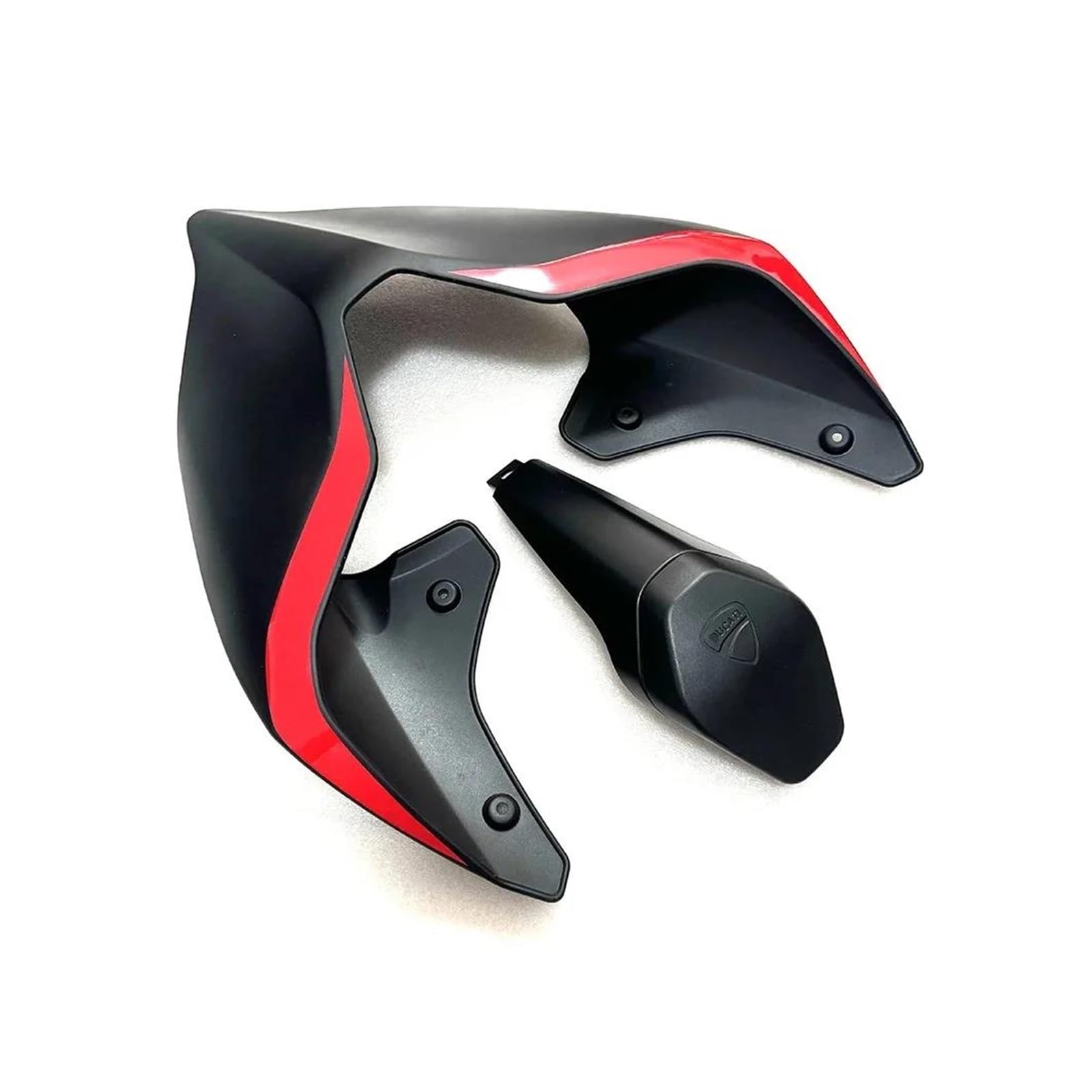 Rear Seat Cover Fairing Cowl Für Ducati Panigale V4 V4S V4R V2 Streetfighter V4 V4s Hinten Sitz Schwanz Abdeckung Verkleidung Buckel Cowling Single-Core Zubehör(Black) von CEIKOPQS