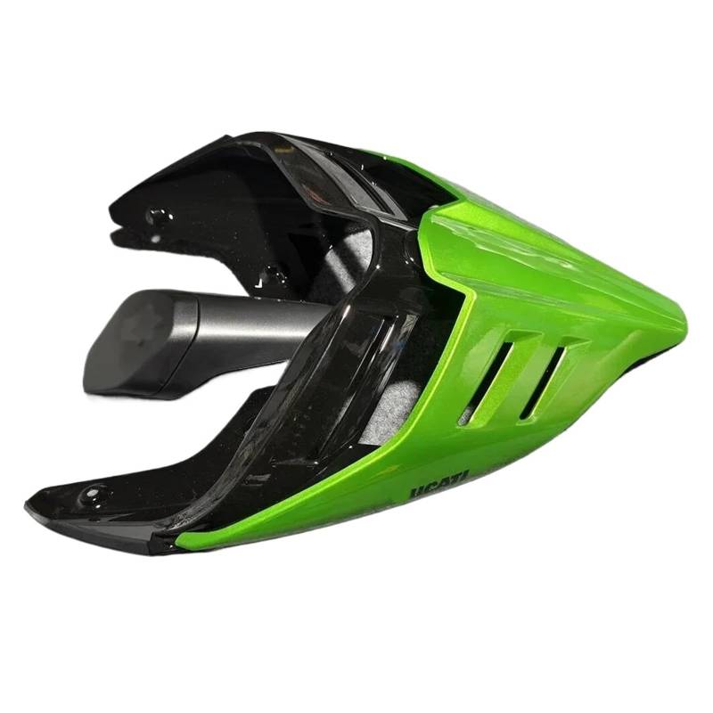 Rear Seat Cover Fairing Cowl Für Ducati V4 V4S V4R Streetfighter V4 V2 Schwanz Abschnitt Hinten Sitz Abdeckung Obere Verkleidung Hinten Buckel Sitz Abdeckung Gugel(Bright Black Green) von CEIKOPQS