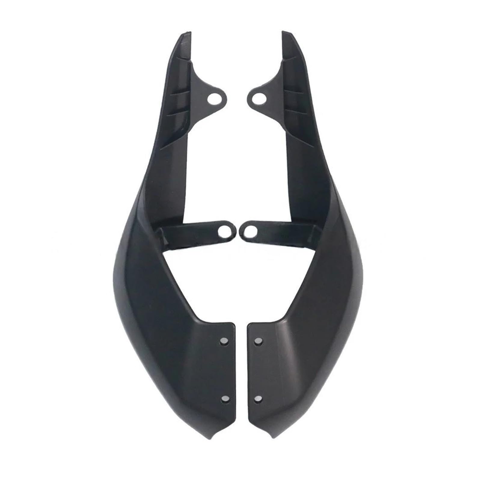 Rear Seat Cover Fairing Cowl Für Yamaha MT-07 2021 2022 2023 Hinten Sitz Seite Flügel Panel Motorrad Verkleidung Motorrad Hinten Passagier Sozius Sitz Gugel(Dark Black) von CEIKOPQS