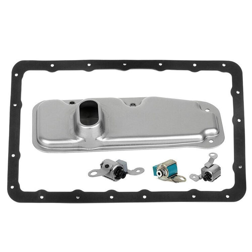 CELOTUS Getriebeverschiebungsmagnet TCC Lockup Magnet Mit Filterdichtung Kit Für Toyota 4Runner Für Lexus 85420-301230 A340E A340F von CELOTUS