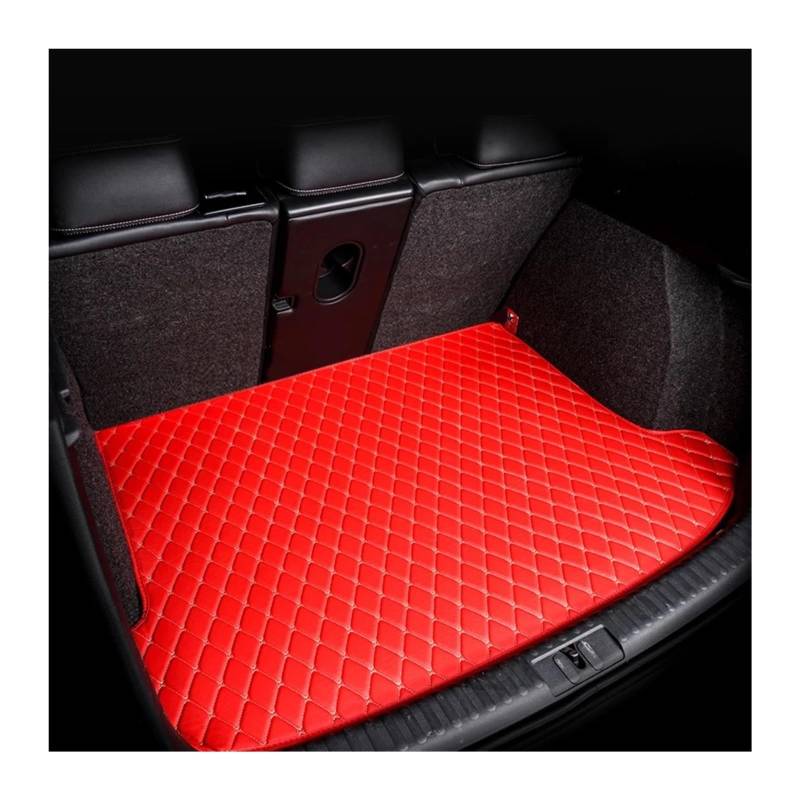 Autoteppiche Für A3 8P 2004~2010 Innenausstattung Lederteppiche Teppiche Fußpolster Auto Bodenmatte Auto Fussmatten Set(1pc Trunk mat A,Linkslenker) von CENAP