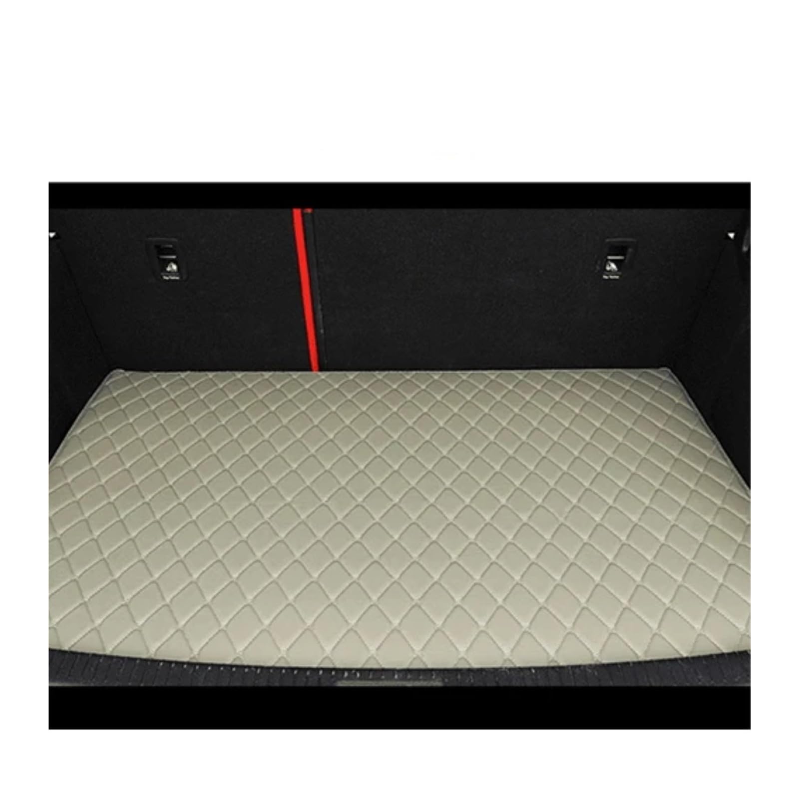 Autoteppiche Für E60 2004 2005 2006 2007 2008 2009 2010 Teppiche Fußpolster Maßgefertigte Auto-Fußmatten Aus Leder Auto Fussmatten Set(1pc Trunk mat D,Rechtslenker) von CENAP