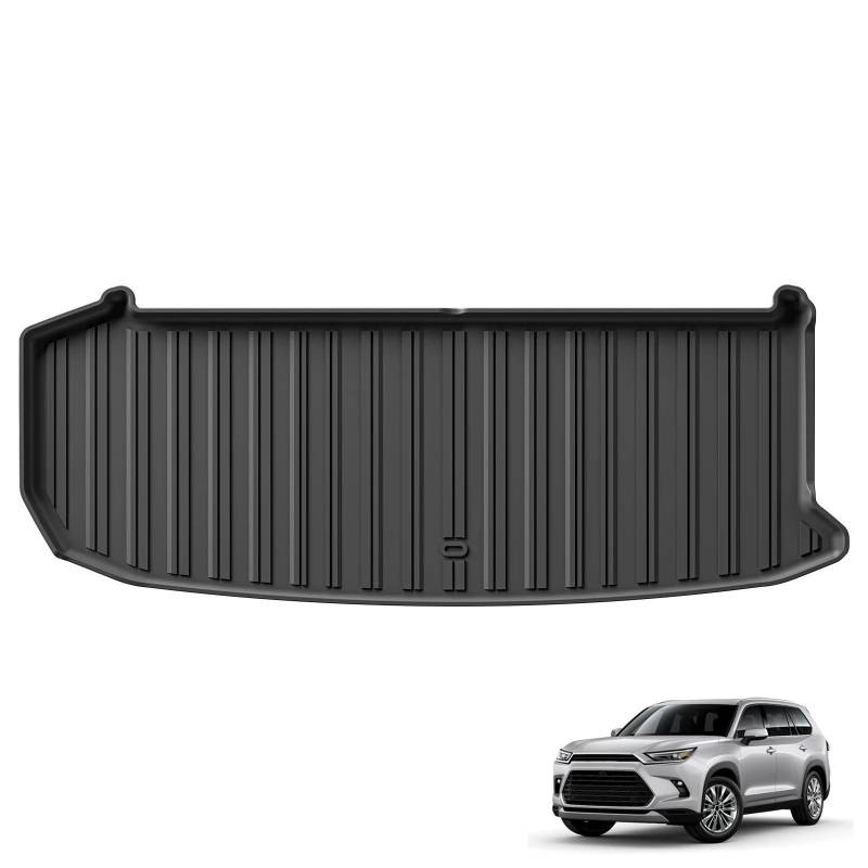 Autoteppiche Für Lexus Für TX 2024 Auto Fußmatten Cargo Liner Pad 3D Linkslenker Auto Fussmatten Set(Trunk Pad 1P) von CENAP