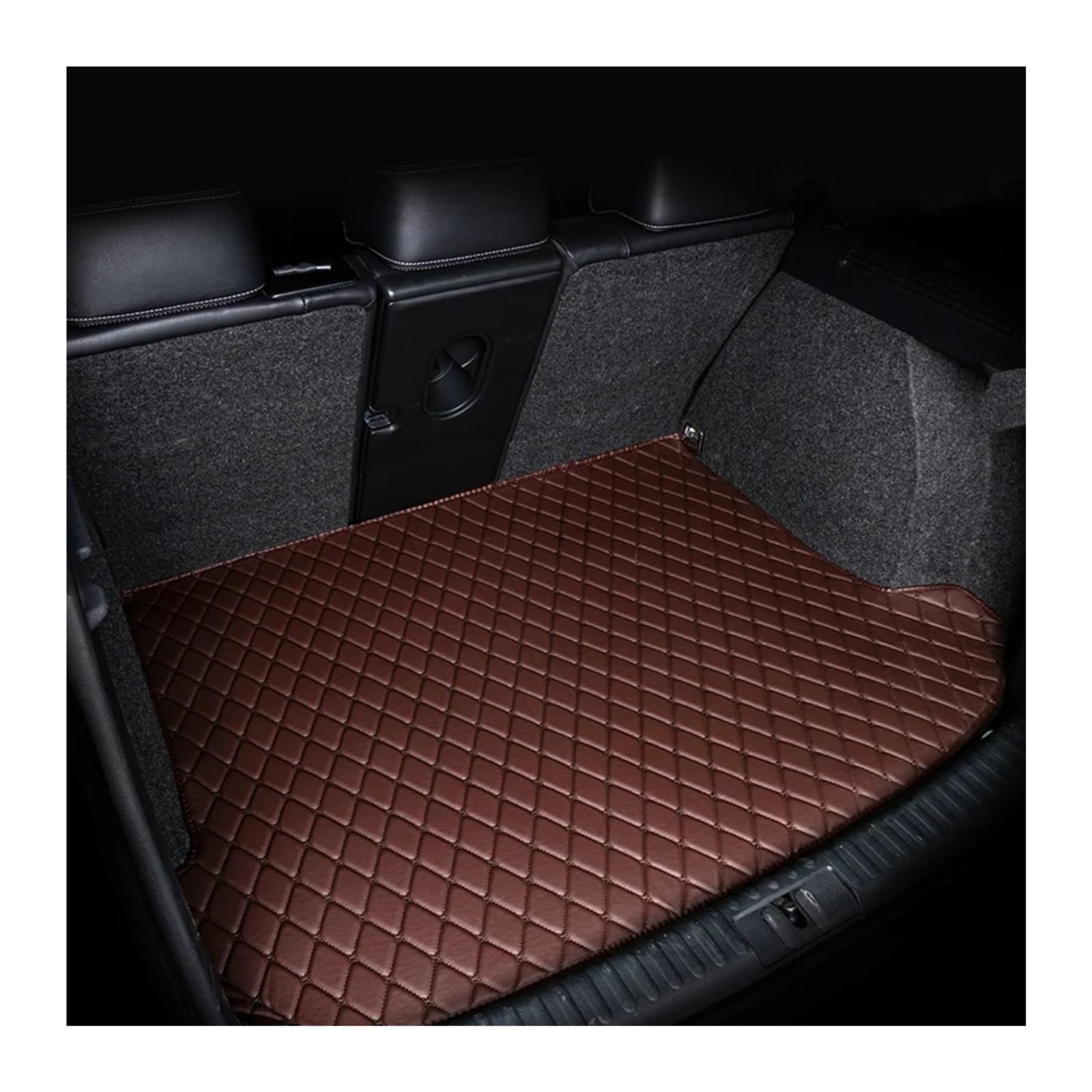 Autoteppiche Für Mazda 2 Für Demio 2015~2022 Ledermatten Teppiche Innenteile Autozubehör Auto-Fußmatten Auto Fussmatten Set(1pc Trunk mat F,Rechtslenker) von CENAP