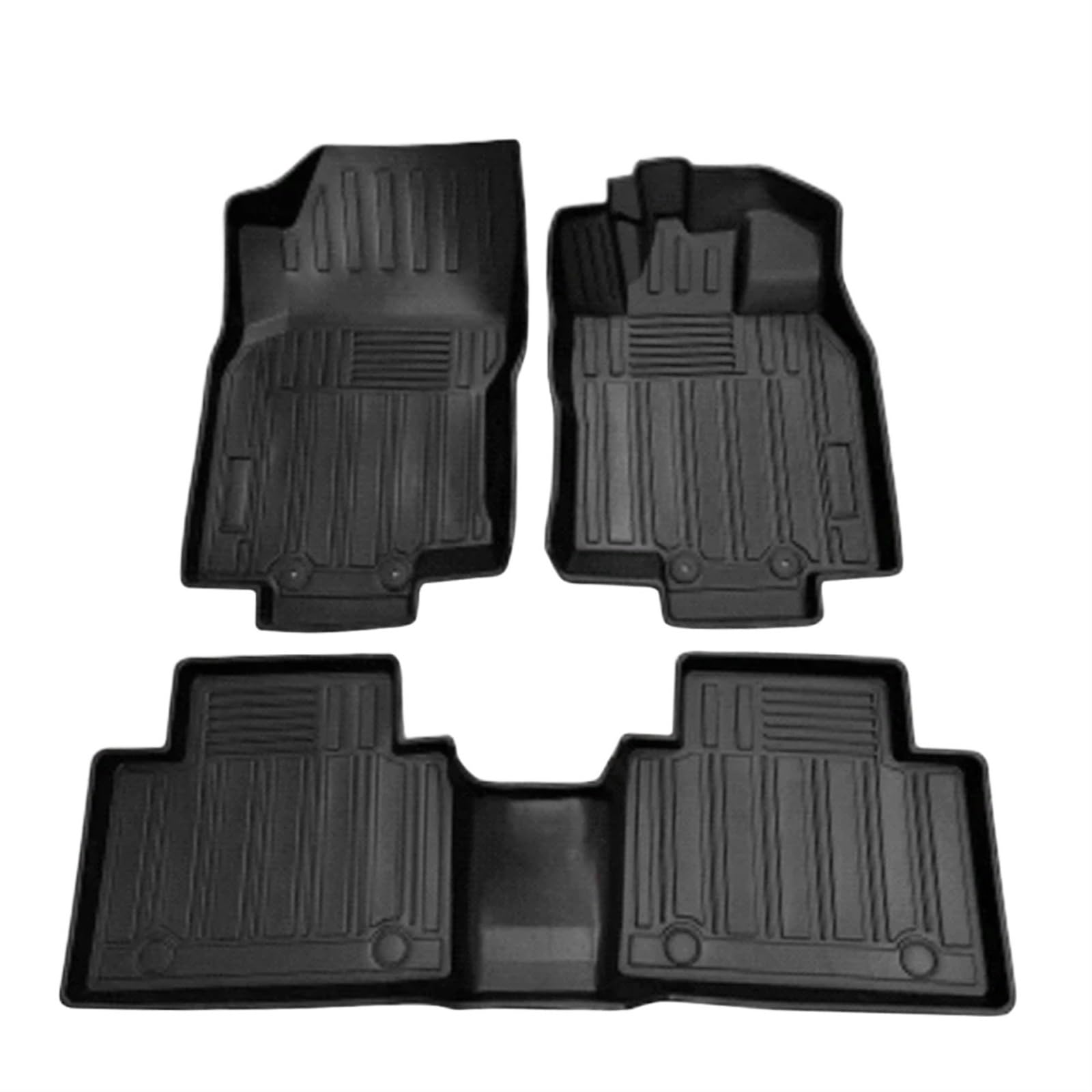 Autoteppiche Für Nissan Für X-Trail 2014-2024 T32 T33 LHD RHD Auto-Fußmatten Allwetter-Fußmatten Pad wasserdichte Tablettmatte Auto Fussmatten Set(T32 RHD 14-20) von CENAP