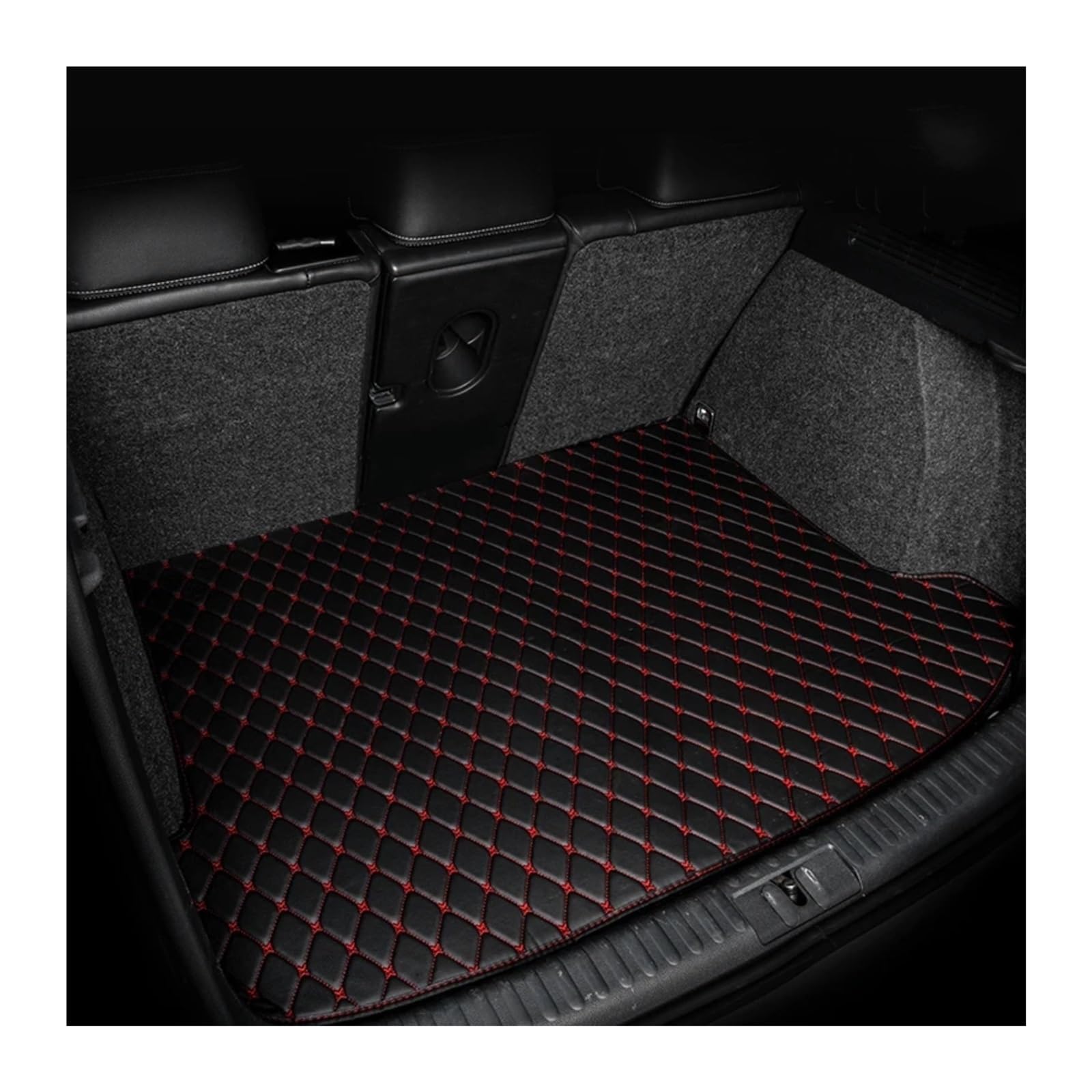 Autoteppiche Für Opel Für Grandland X 2017~2022 Teppich Anti-Schmutz-Pad Automatten Komplettset Automatten Boden Auto Bodenmatte Auto Fussmatten Set(1pc Trunk mat E,Linkslenker) von CENAP