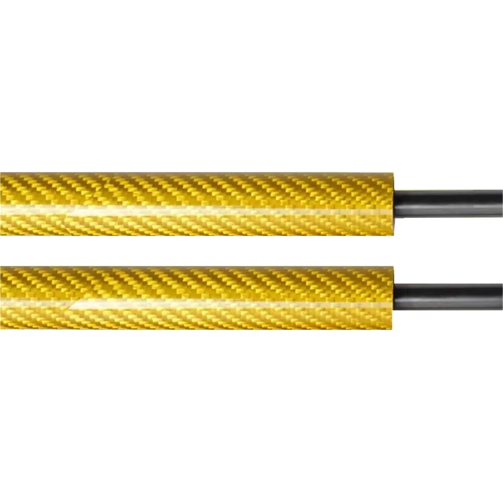 Gasfeder Dämpfer Heckklappe Für Hyundai Für Tucson TL SUV 2016-2020 2021 578MM 2X Auto Heckklappe Auto Gas Spring Lift Unterstützt Streben Dämpfer Gasfeder Heckklappe(Yellow Carbon Fiber) von CENAP