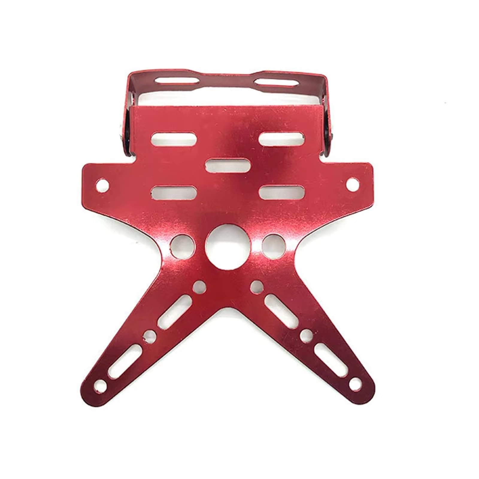 Motorrad Kennzeichenhalter Für FIREBLADE SP Für CBR600RR Für CBR1000RR Für FIREBLADE Für CBR1000RR Motorrad Nummernschild Motorrad Kennzeichen(Red) von CENAP